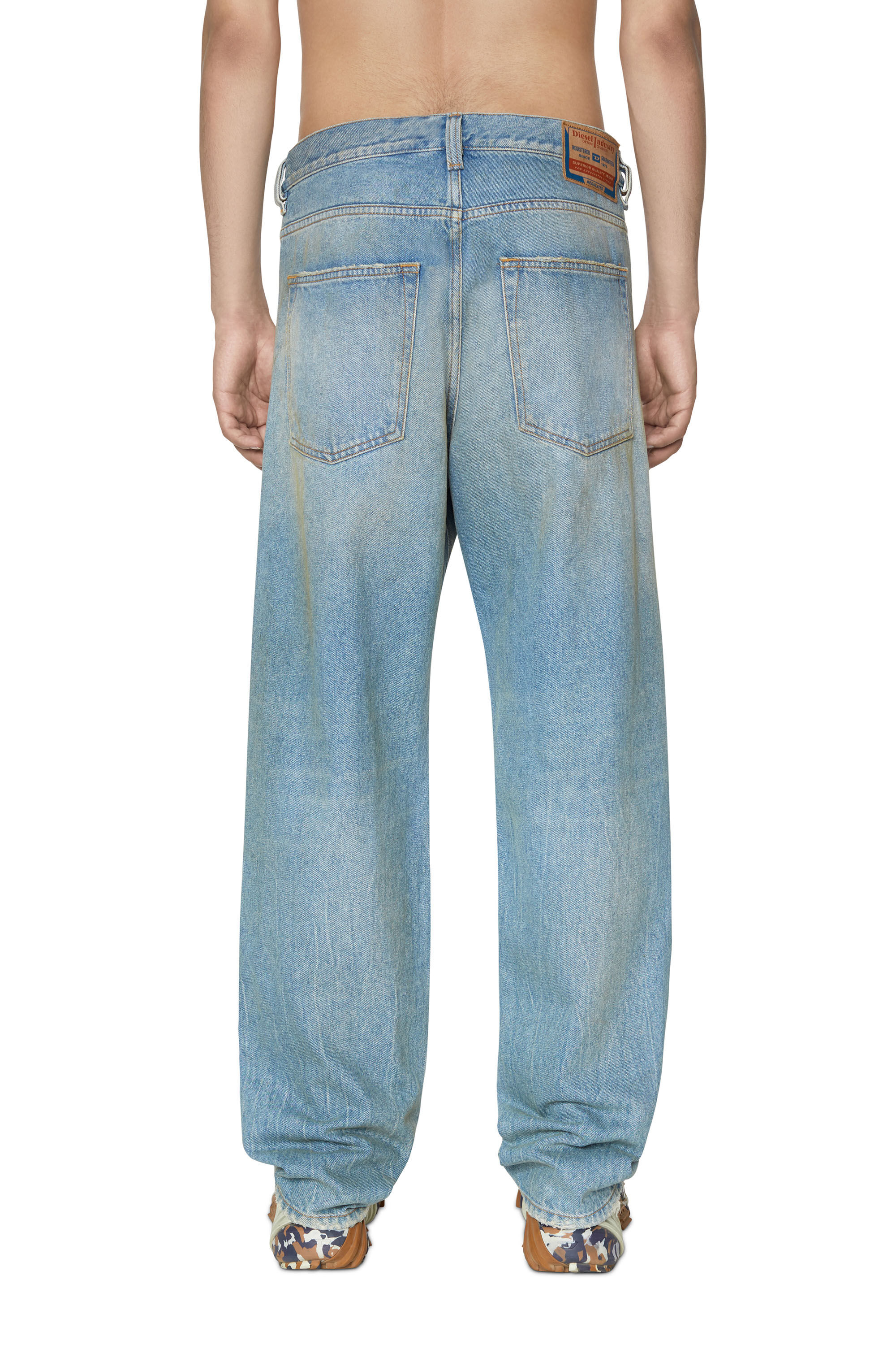 Diesel - 2010 D-Macs 09D79 Straight Jeans, Hellblau - Image 4