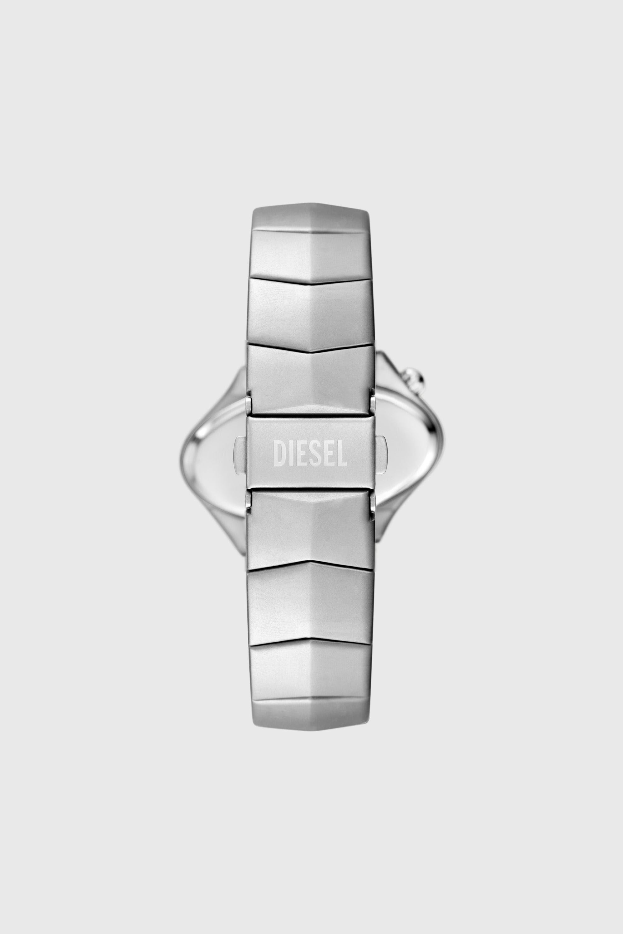 Diesel - DZ2228 WATCH, Herren D-Rush Edelstahl-Uhr in Silber - 2