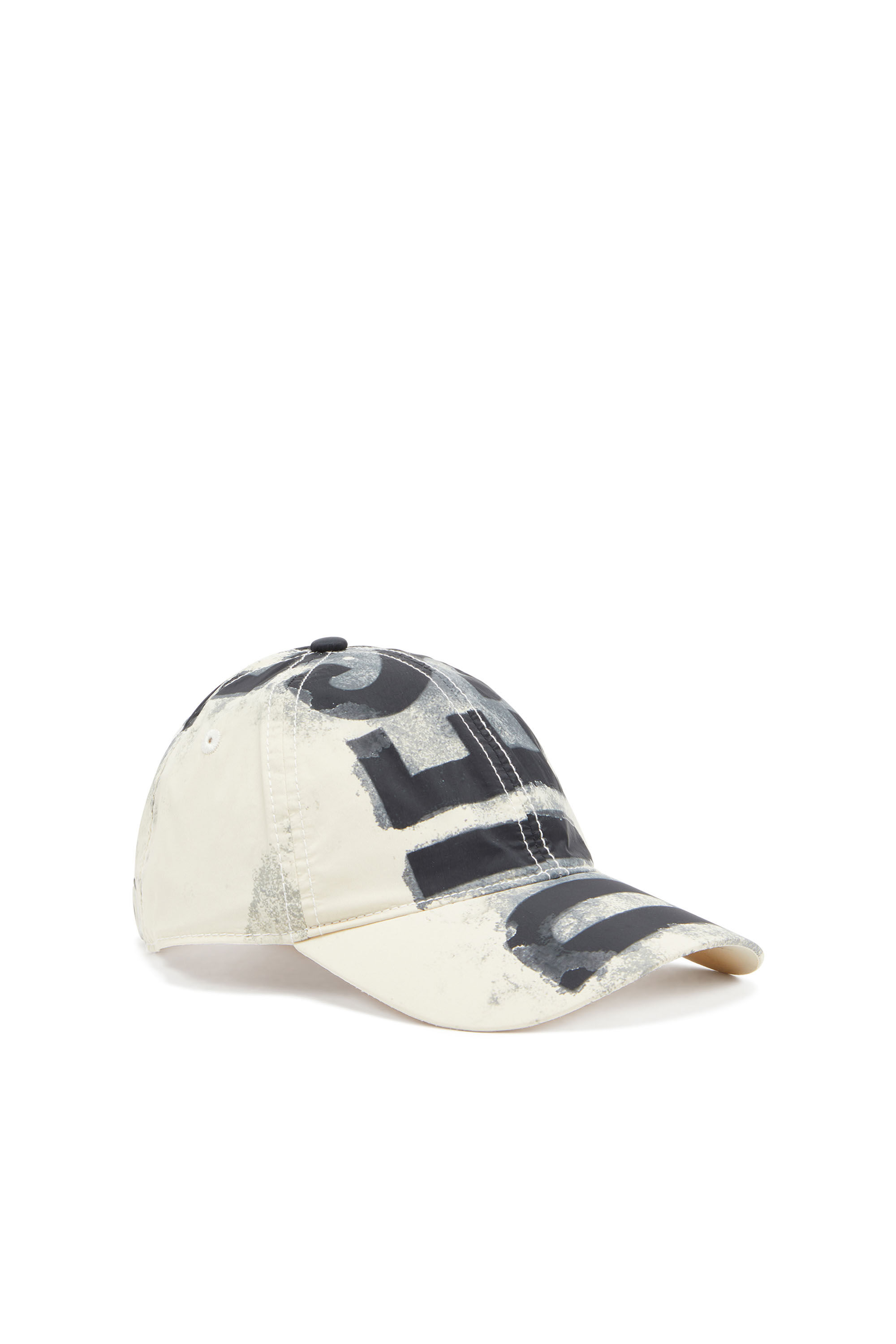 【DIESEL】C-Ewan-Ny Nylon Baseball Cap with Super Logo Blue Diesel C-Ewan-Ny Nylon Baseball Cap with Super Logo Dark