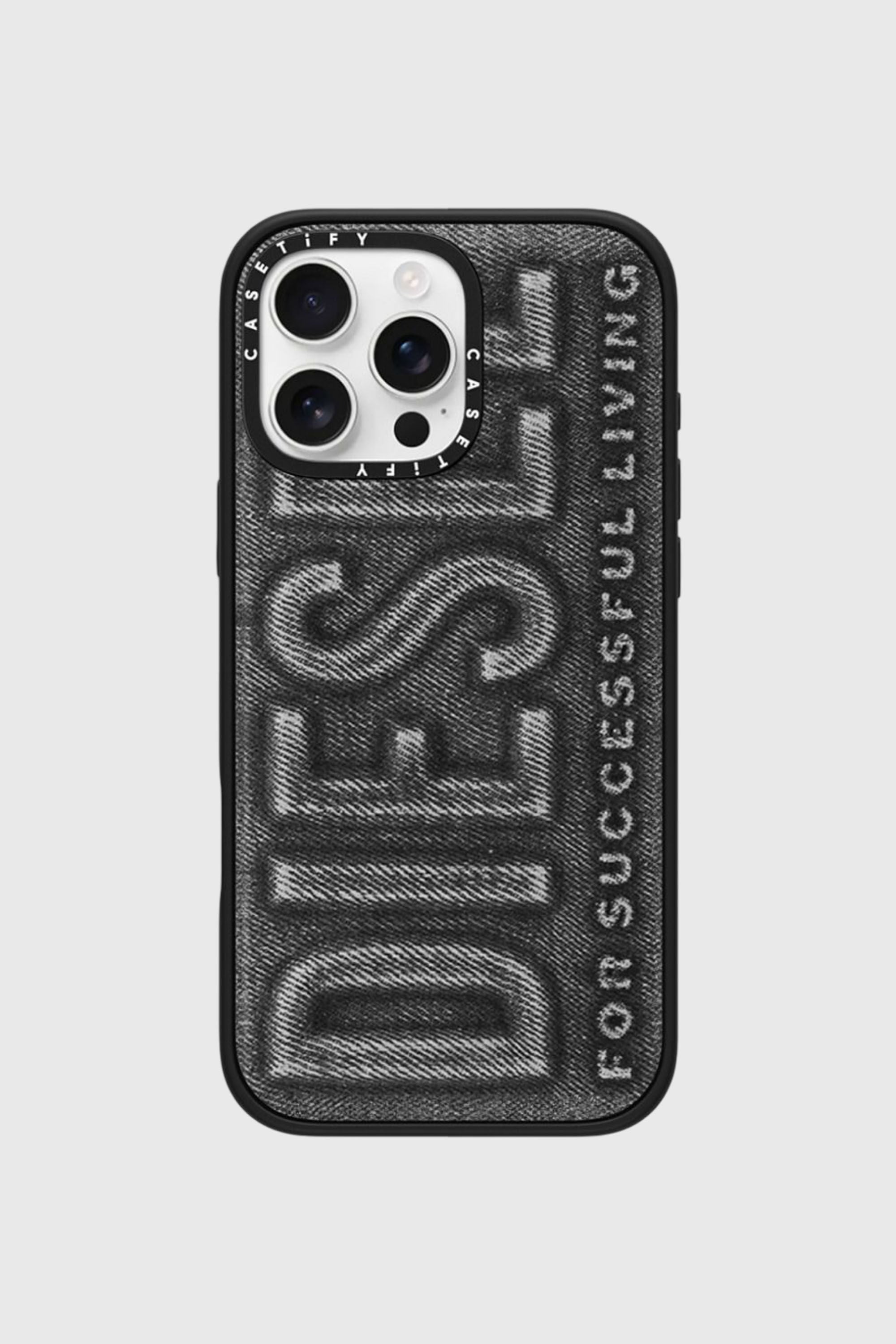 Diesel - 60560 MOULDED CASE, Unisex H&uuml;lle Biscotto impact f&uuml;r iPhone 16 Pro Max in Schwarz - 1