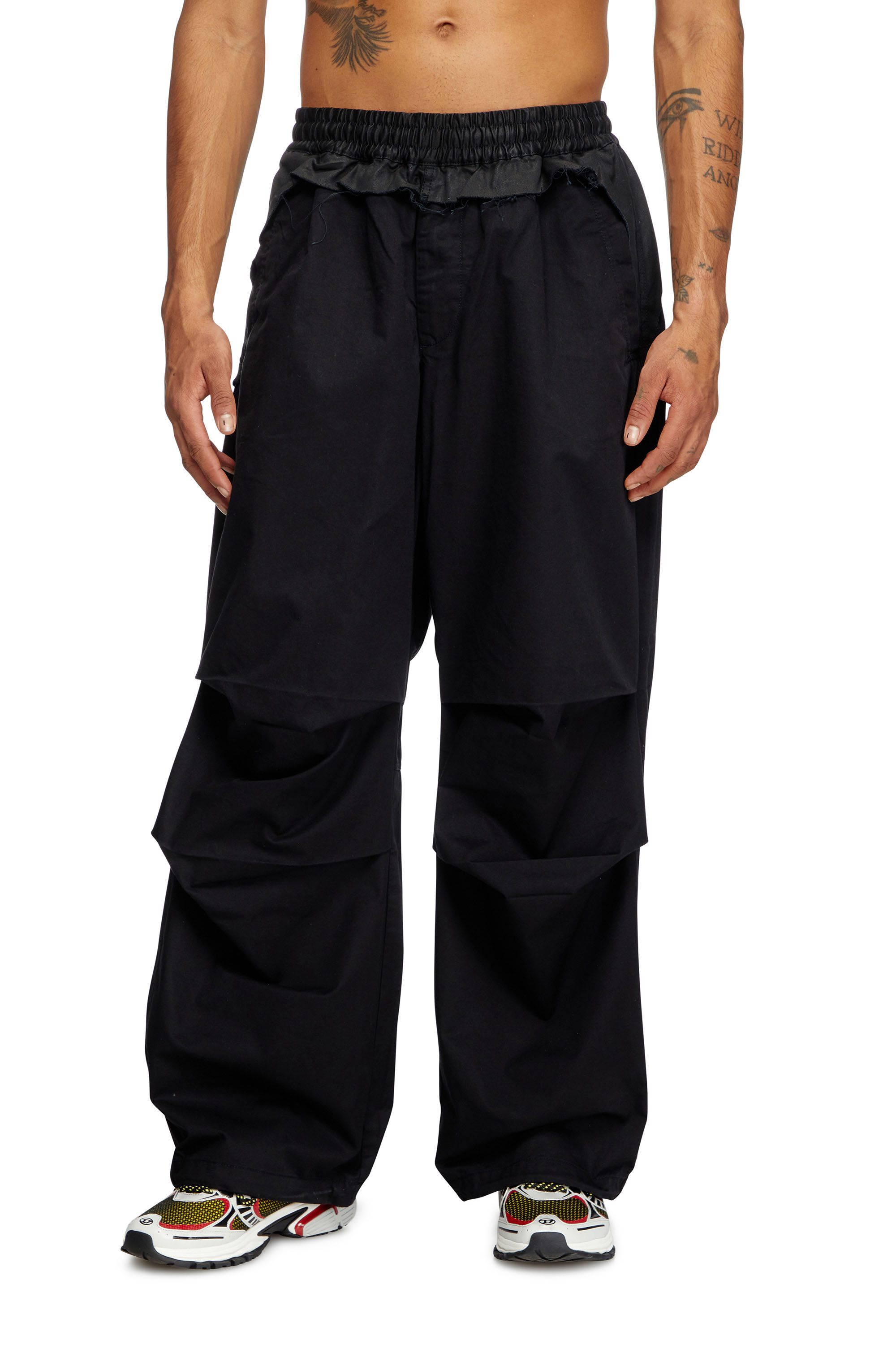 Diesel - P-GUSTAF, Herren Cargohose in Schwarz - 3