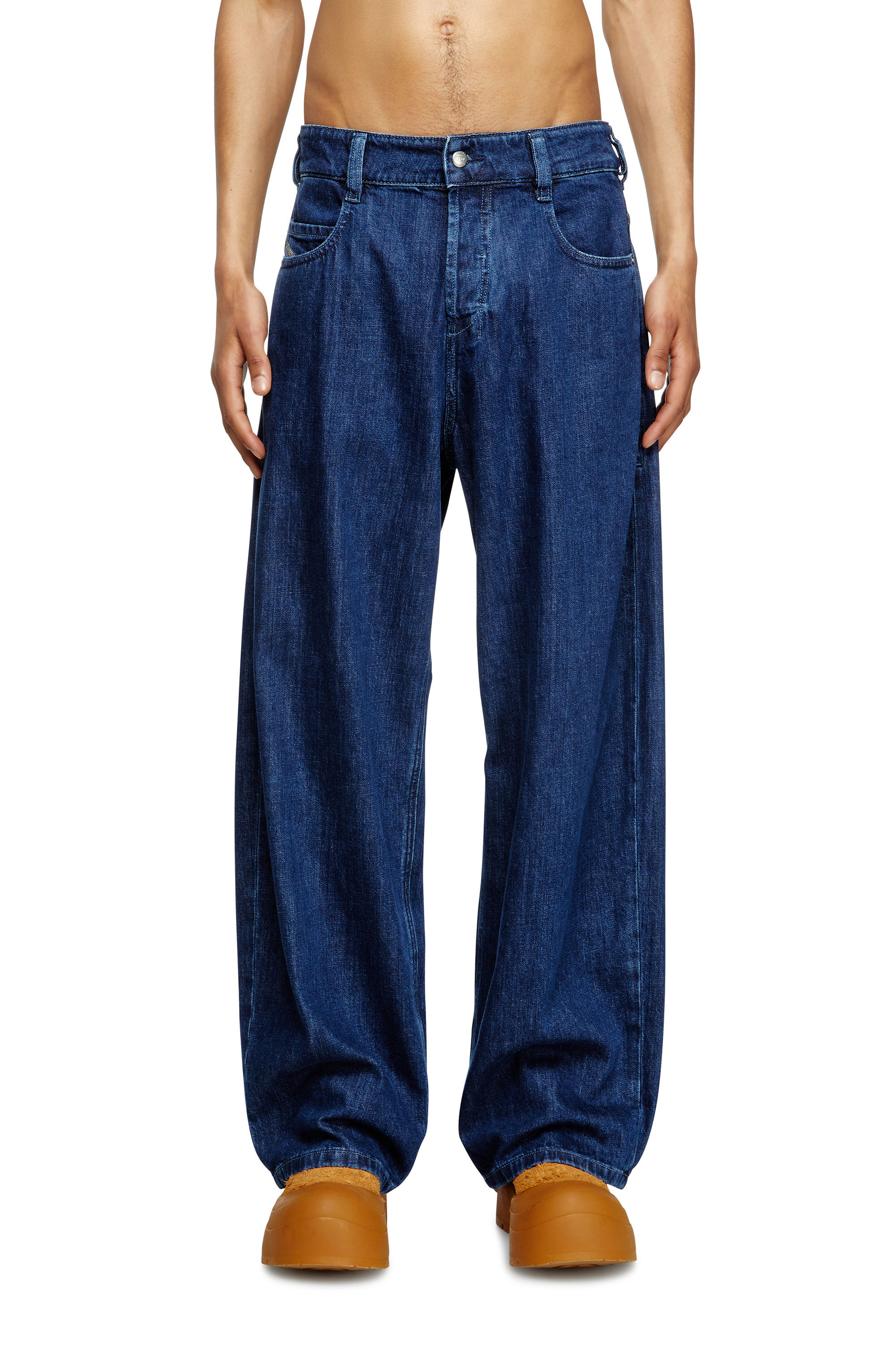 Diesel - Unisex Relaxed Jeans 1997 D-Enim 0DBDX, Dunkelblau - 3