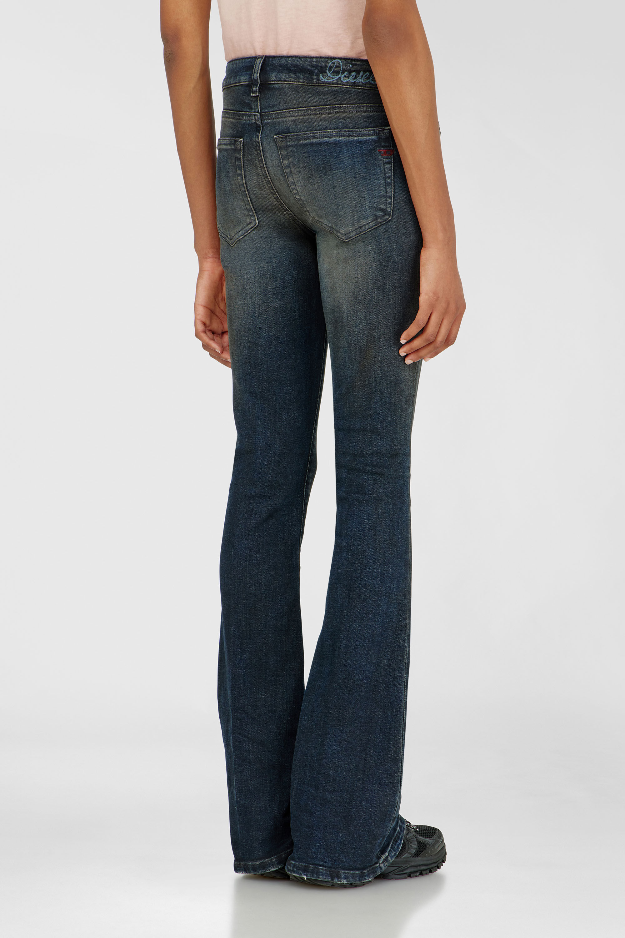 Diesel - Damen Bootcut Jeans 1969 D-Ebbey 09P69, Dunkelblau - 5