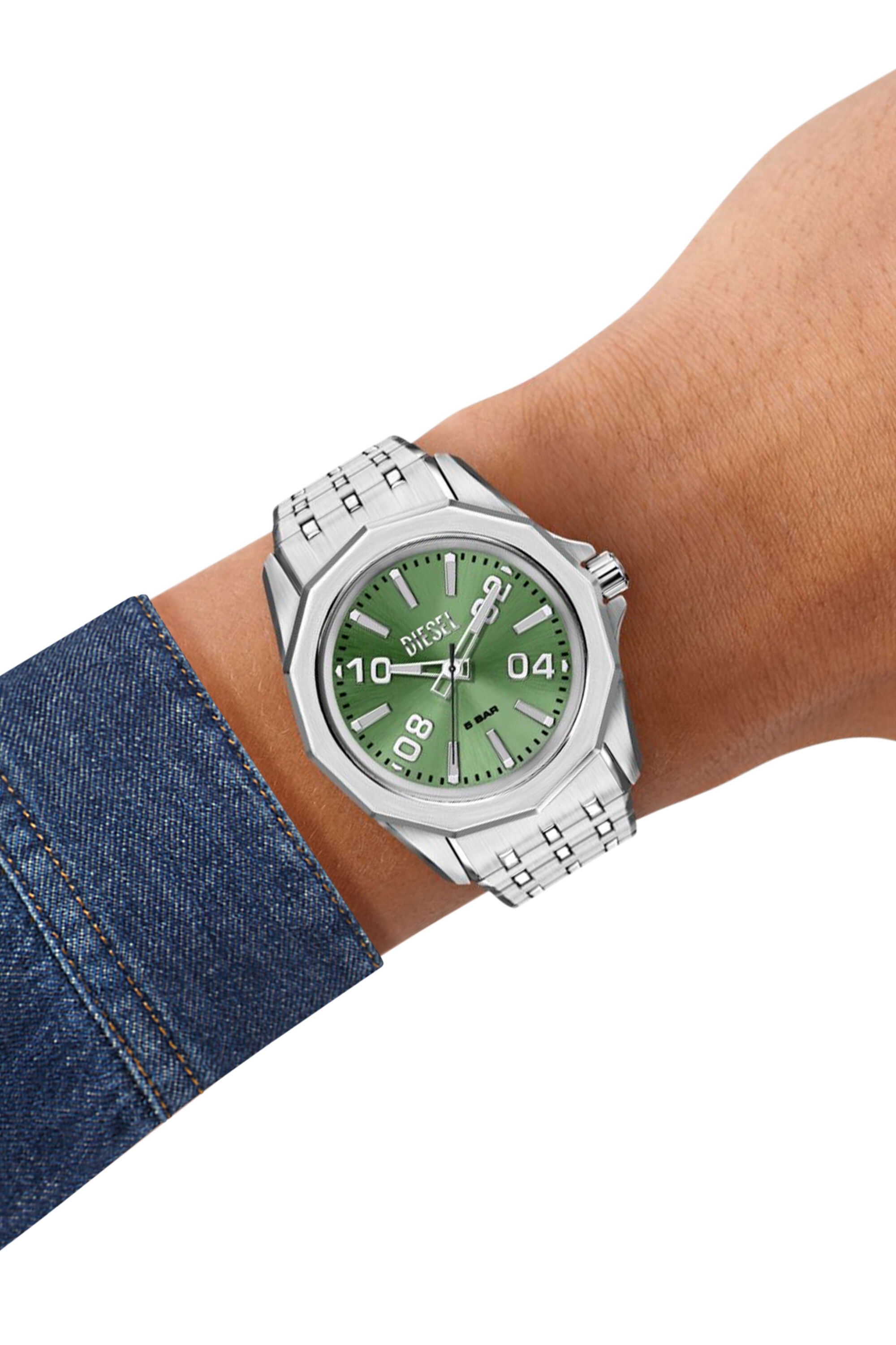 Diesel - DZ2237 WATCH, Herren Stinger Edelstahl-Uhr in Silber - 7