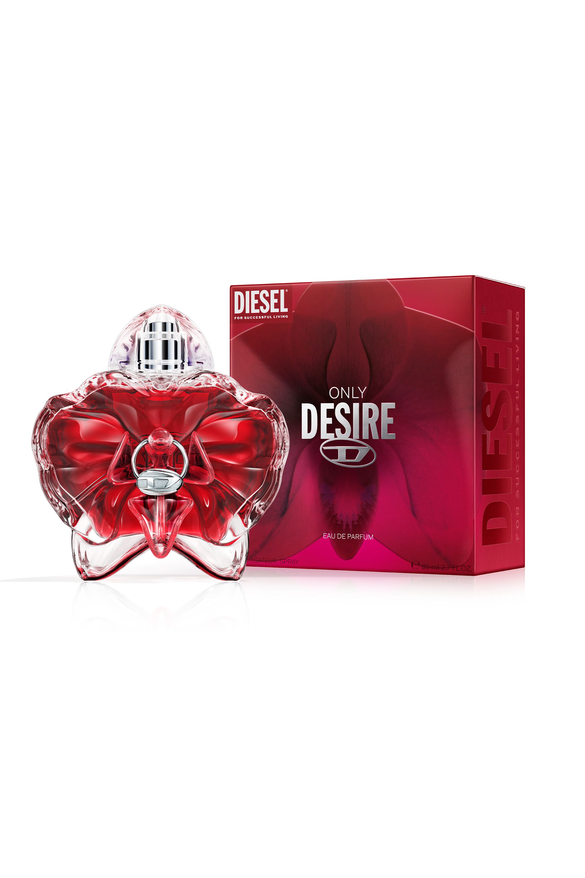 Diesel - DIESEL ONLY DESIRE EDP 80ML LF794400, Damen Only Desire 80ml, Eau De Parfum in Rot - 3