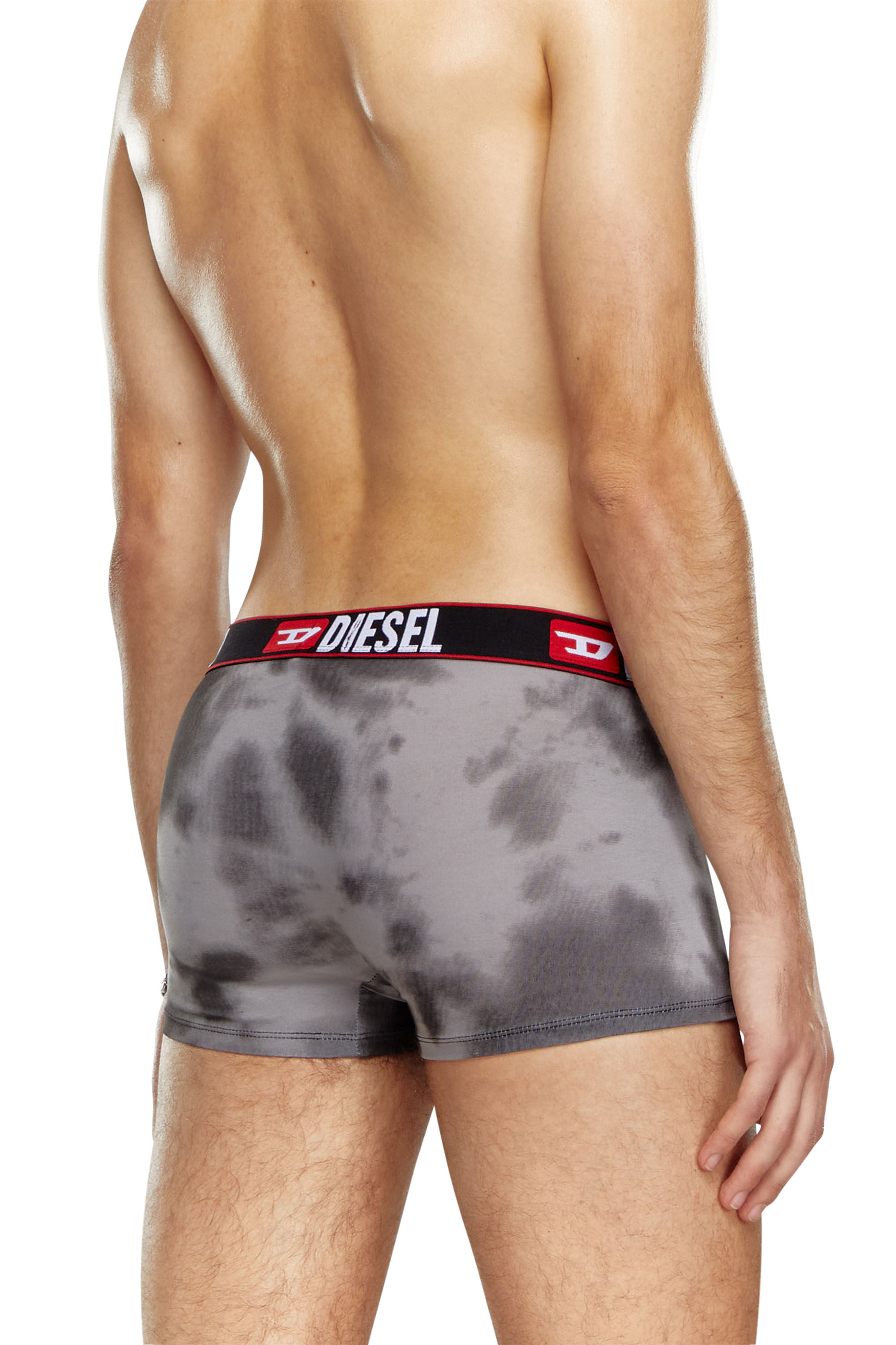 Diesel - UMBX-DAMIEN, Herren Retropants mit Wolken-Print in Schwarz - 4