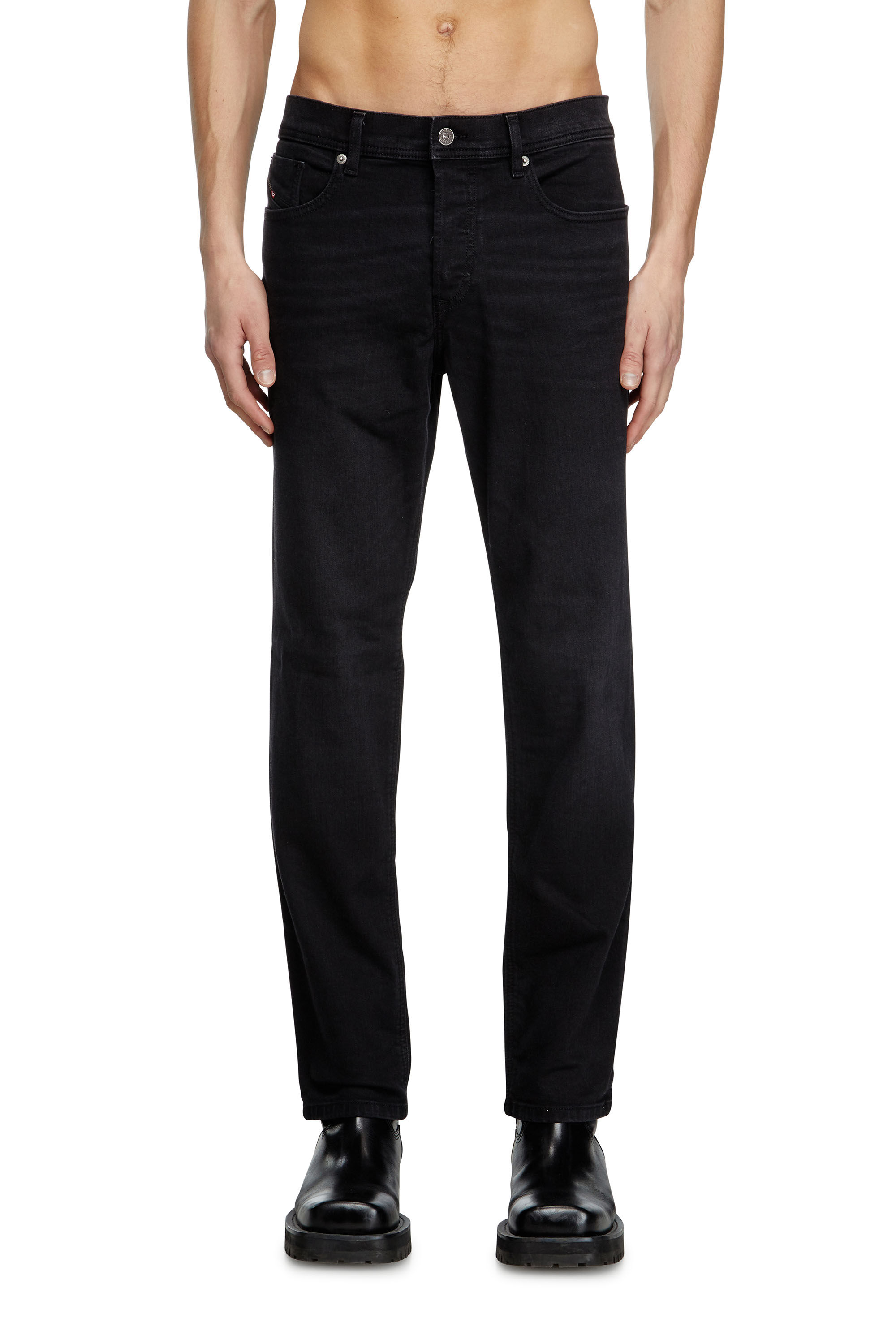 Diesel - Herren Regular Jeans 2023 D-Finitive 0KIAJ, Schwarz/Dunkelgrau - 3