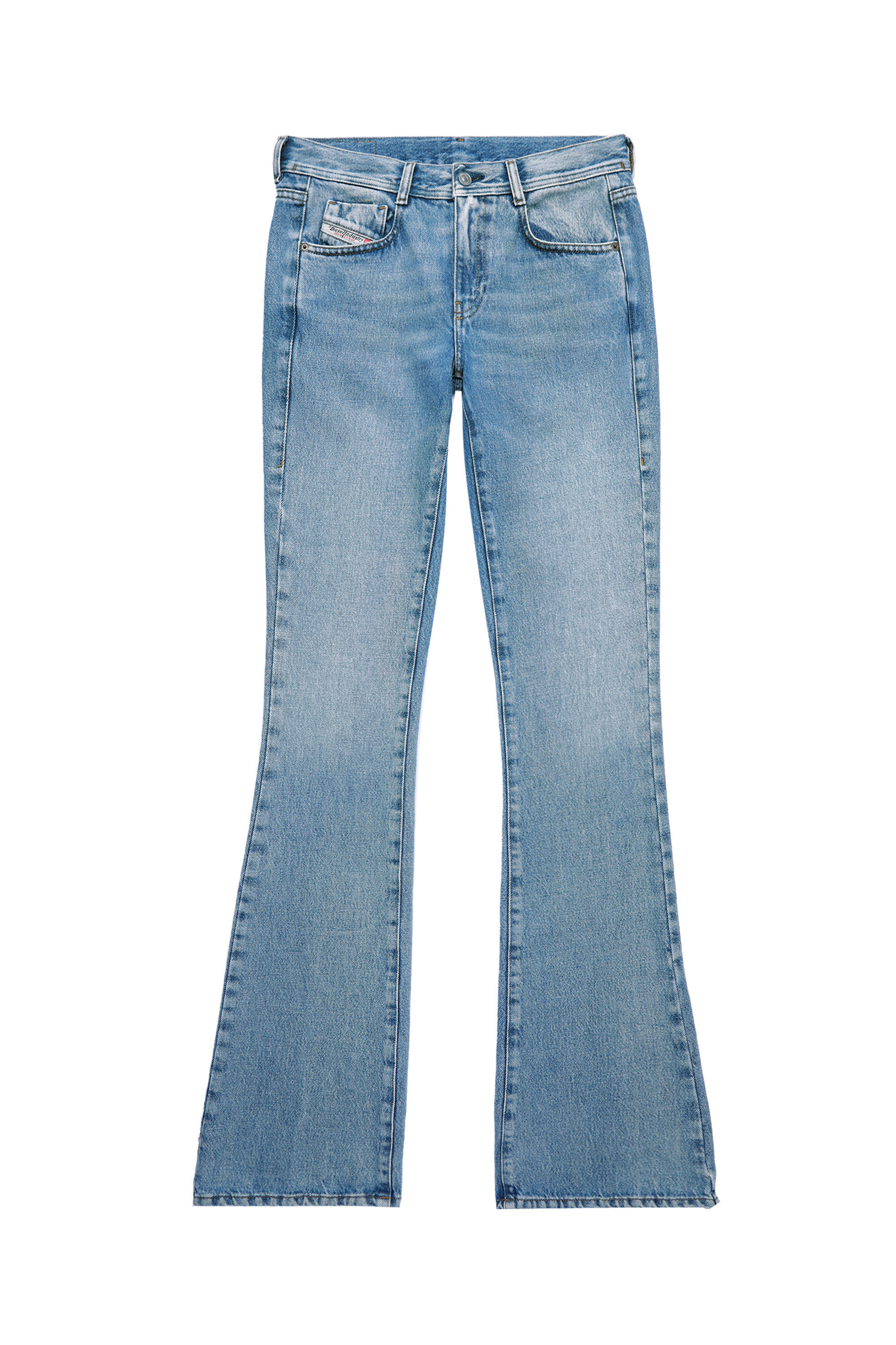 Diesel - 1969 D-EBBEY 09C16 Bootcut and Flare Jeans, Mittelblau - Image 2