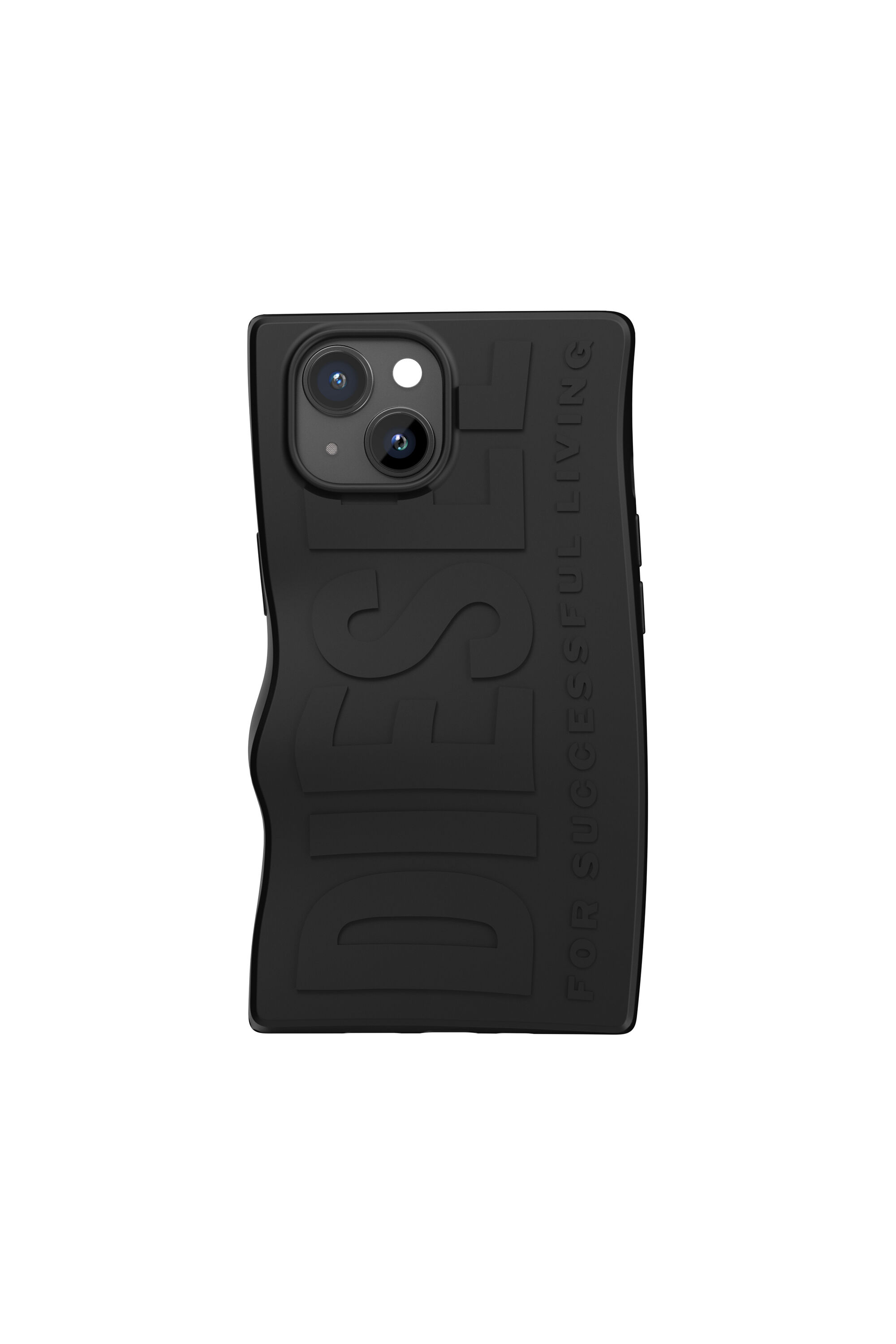 Diesel - 60076 MOULDED CASE, Unisex Silikon Case iP 15 in Schwarz - 2