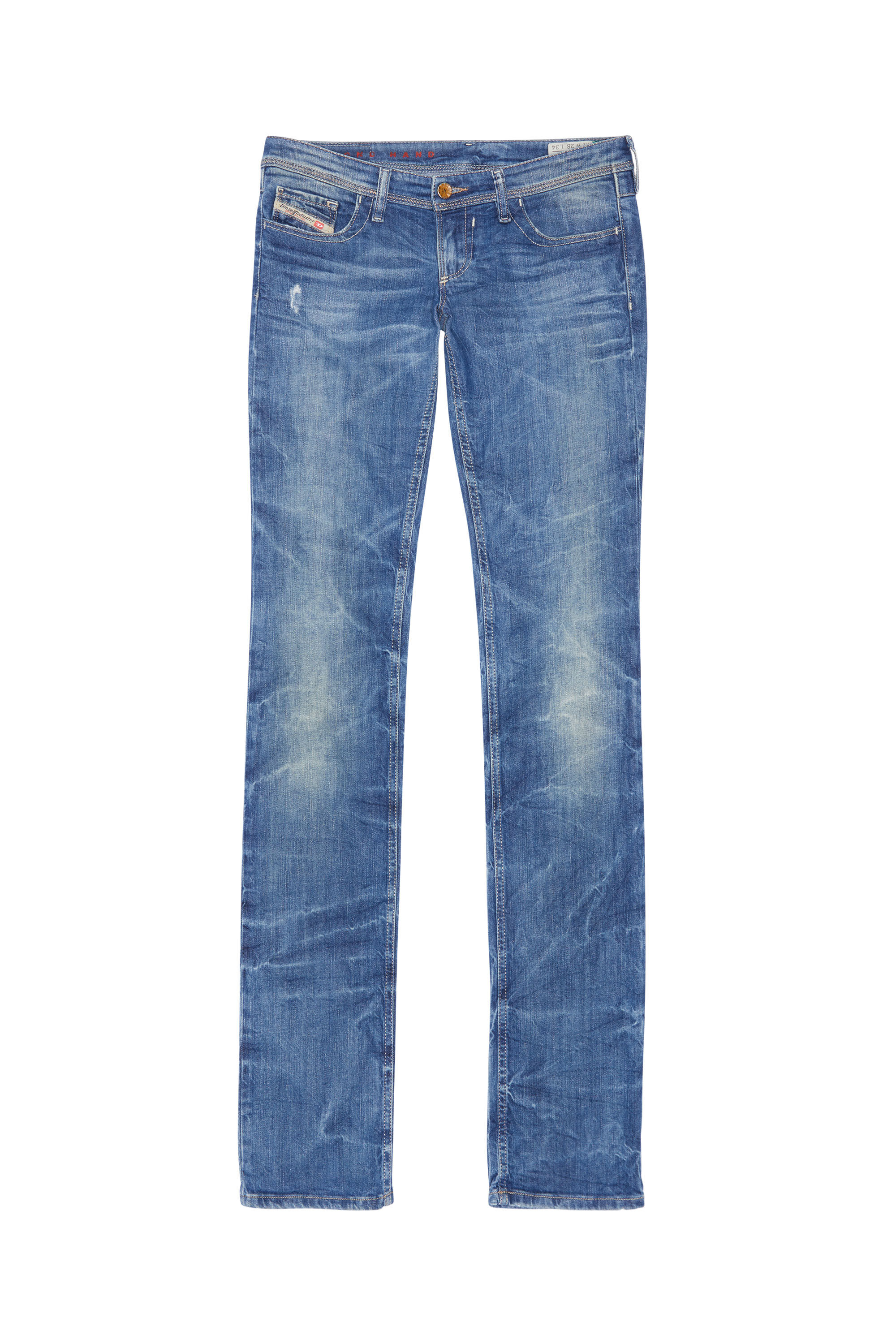 Diesel - LOWKY, Damen Diesel Damen - Jeans Mittelblau in Mittelblau - 1