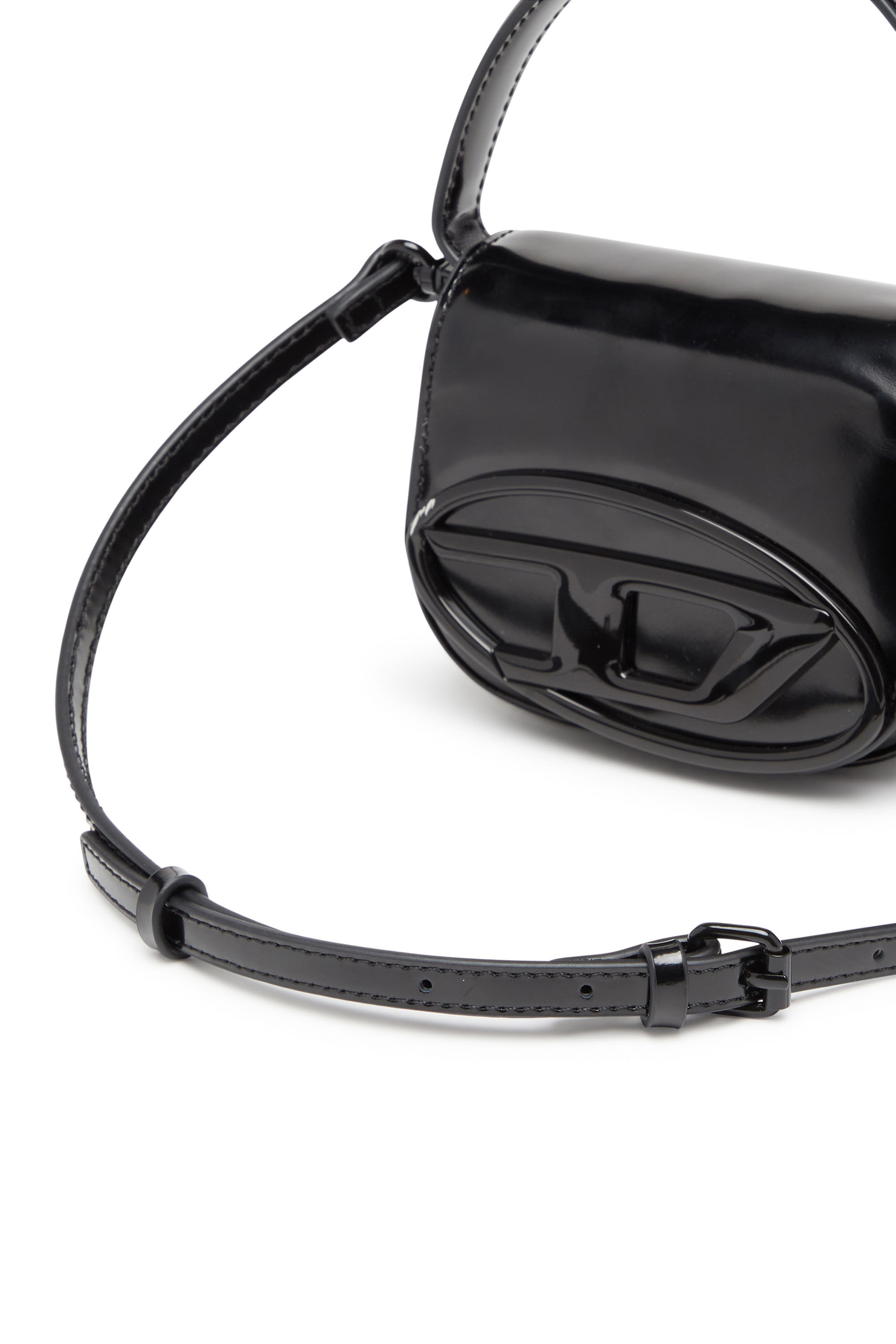 1DR XS S Damen Mini Tasche aus Leder in Spiegeloptik Diesel