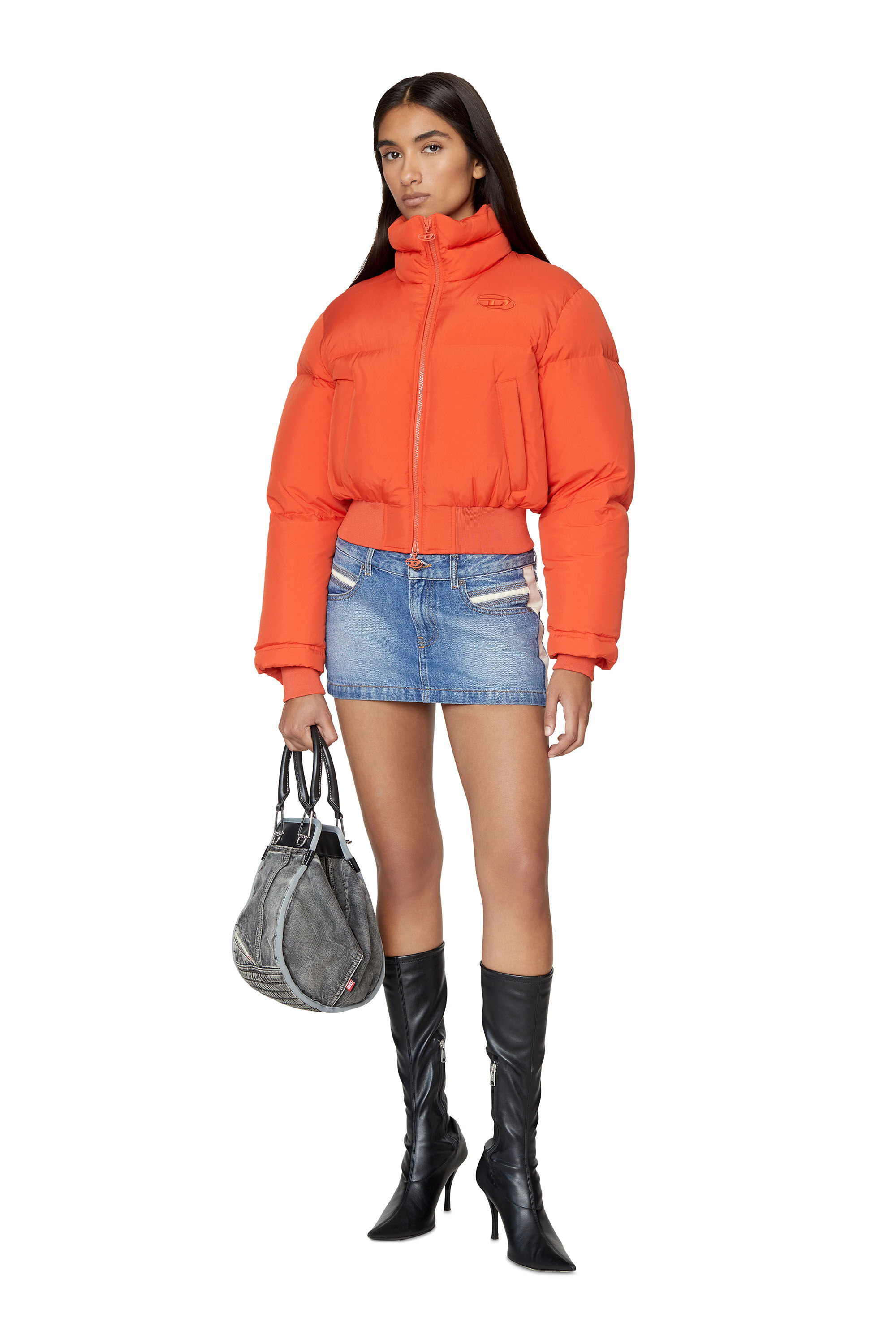 Diesel - W-PEYTON-SHORT, Orange - Image 1