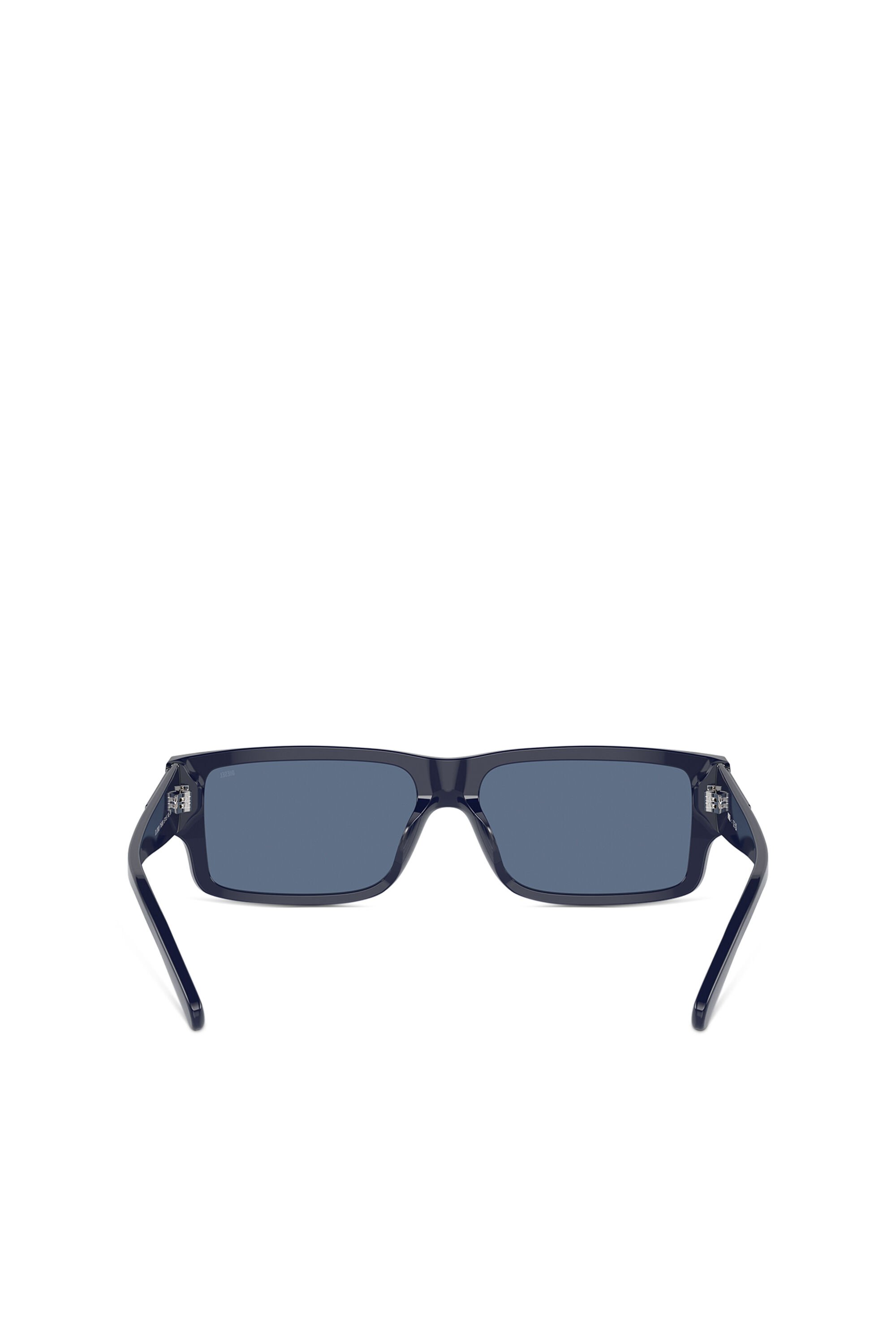 Diesel - 0DL2003, Man Rectangle sunglasses in Blue - Image 3
