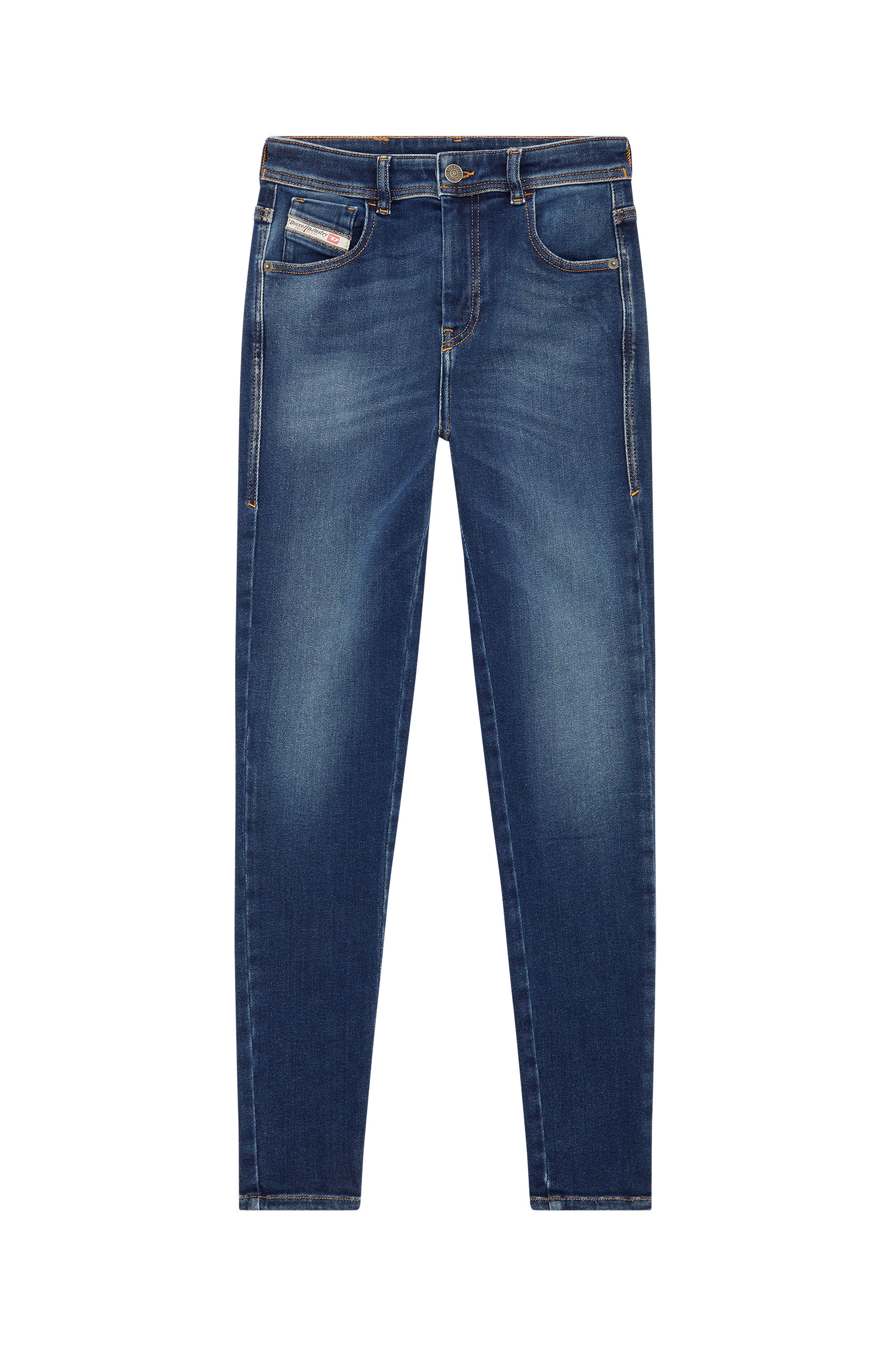 Diesel - 1984 Slandy-High 09E97 Super skinny Jeans, Dunkelblau - Image 2