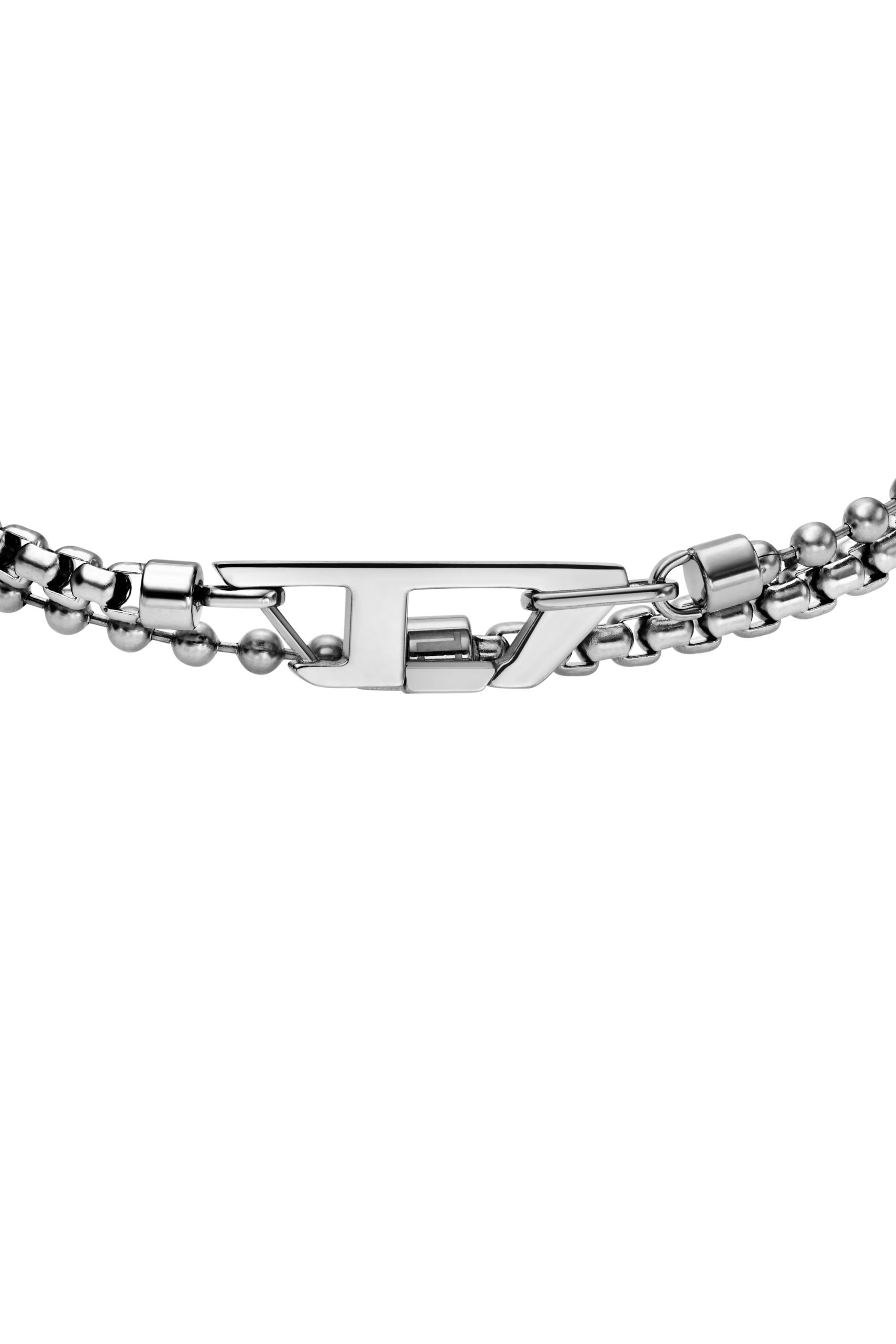 Diesel - DX1473, Unisex Kettenarmband aus Edelstahl in Silber - 2