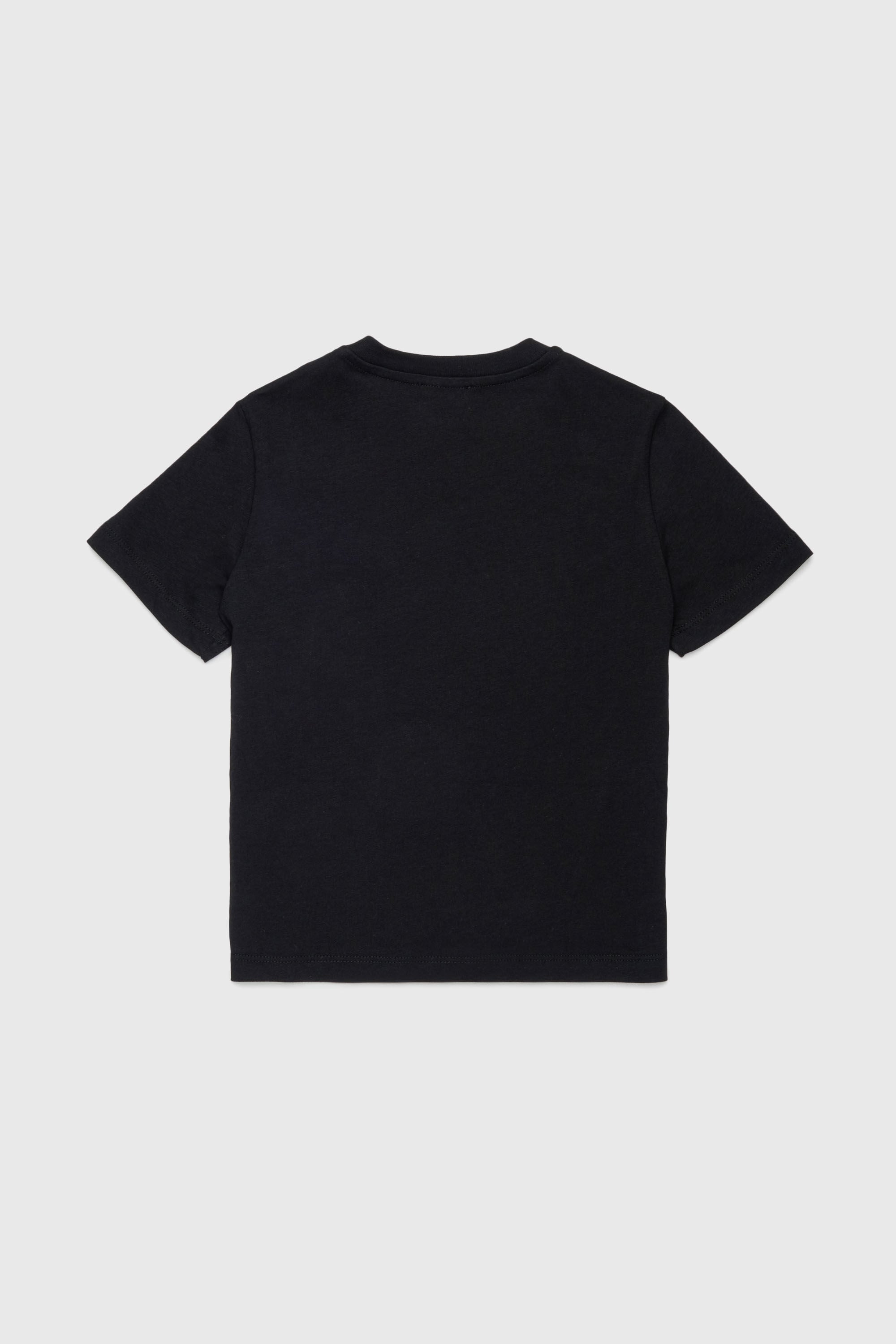 Diesel - TPALLY, Damen Baumwoll-T-Shirt mit Pailletten-Logo in Schwarz - 2