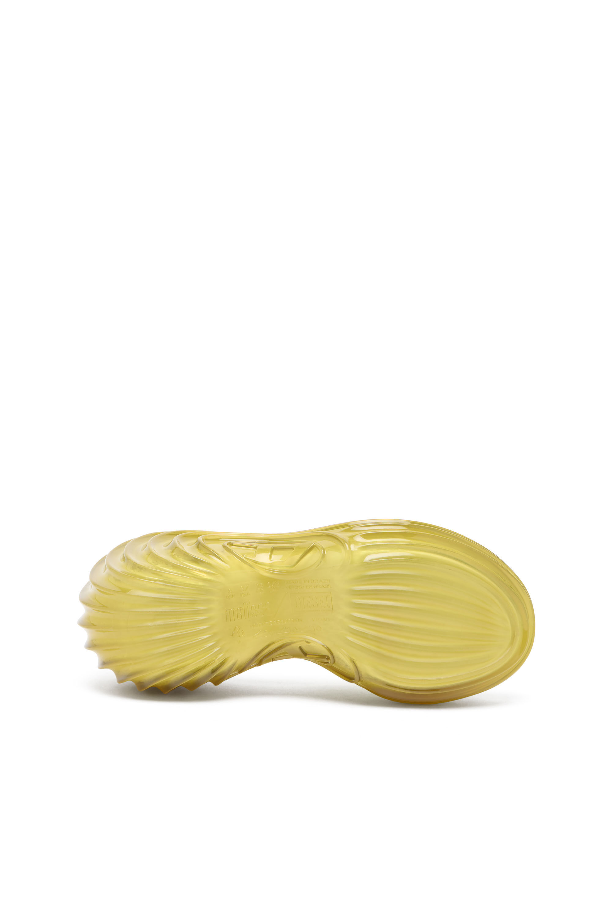 Diesel - MELISSA QUANTUM PLATFORM, Damen Plateau-Pantolette aus Melflex&reg; in Gelb - 5