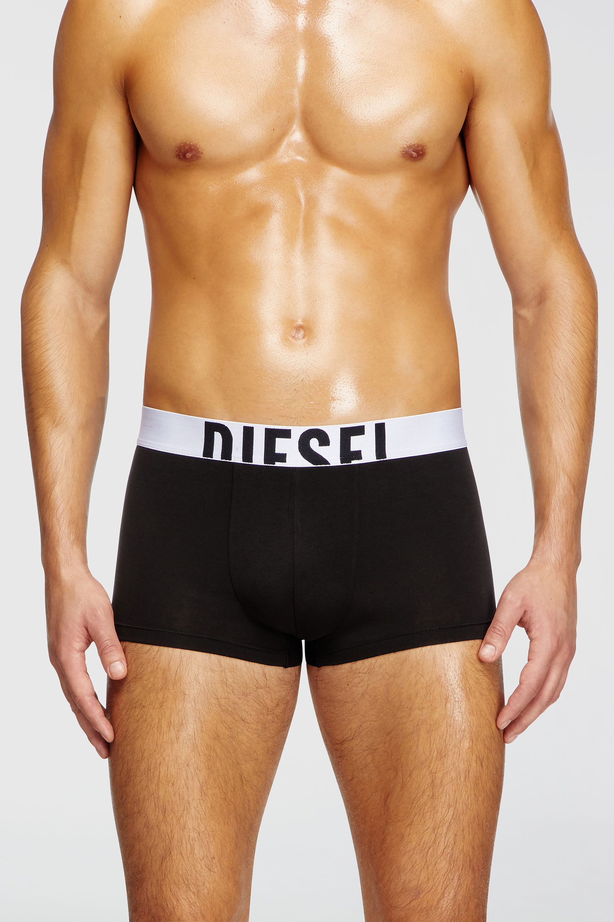 Diesel - DAMIEN-D-POP-3PACK-40, Herren Retropants im Dreierpack aus Baumwollstretch in Schwarz - 3