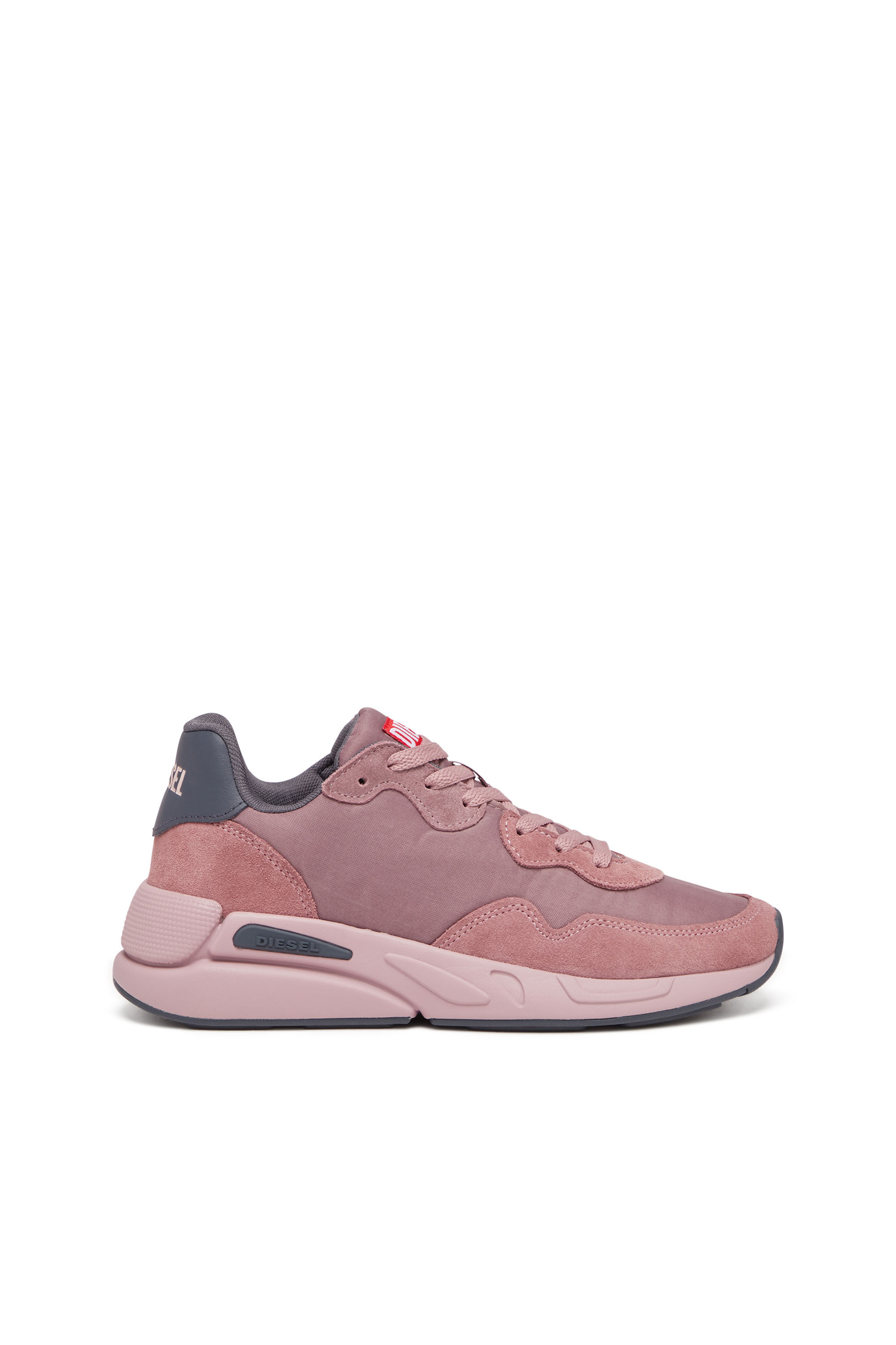 Diesel - S-SERENDIPITY LIGHT W, Damen S-Serendipity Light W - Sneakers mit Konturenbahnen in Rosa - 1