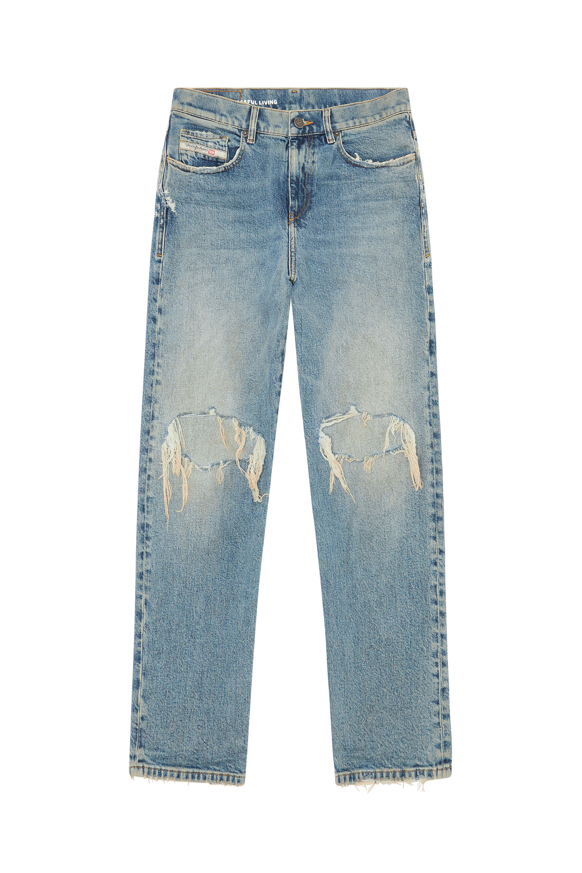 Diesel - Boyfriend Jeans 2016 D-Air 007M8, Mittelblau - Image 2