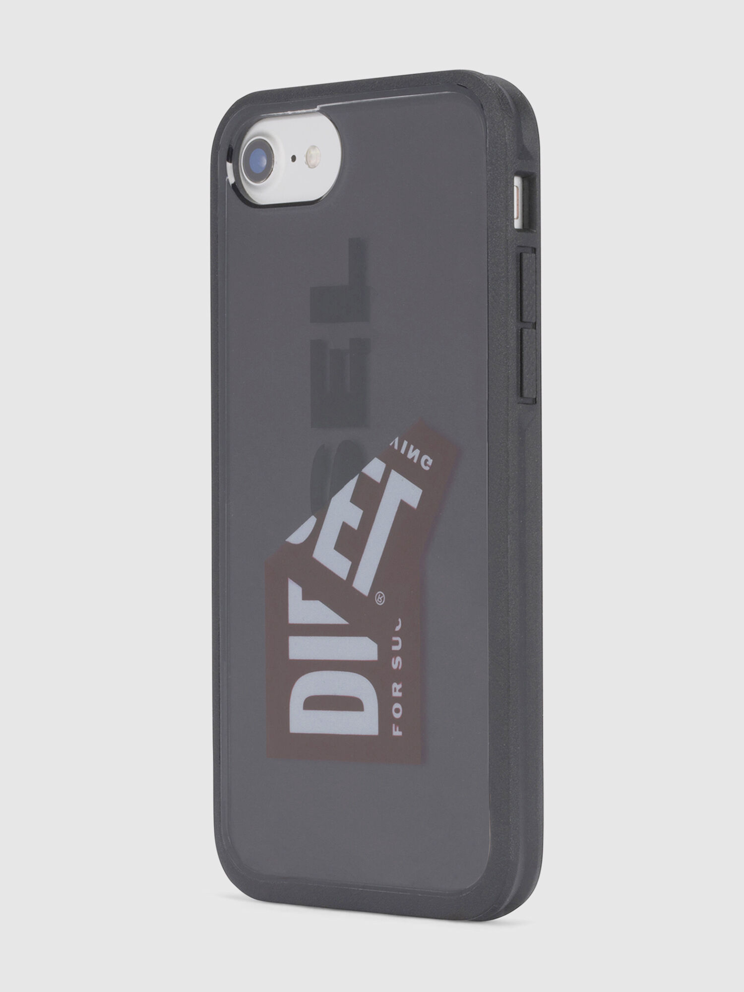 Diesel - STICKER IPHONE 8 PLUS/7 PLUS/6s PLUS/6 PLUS CASE, Unisex Schutzhülle mit Logomuster, iPhone 8Plus/7Plus/6s Plus/6Plus in Schwarz - 5