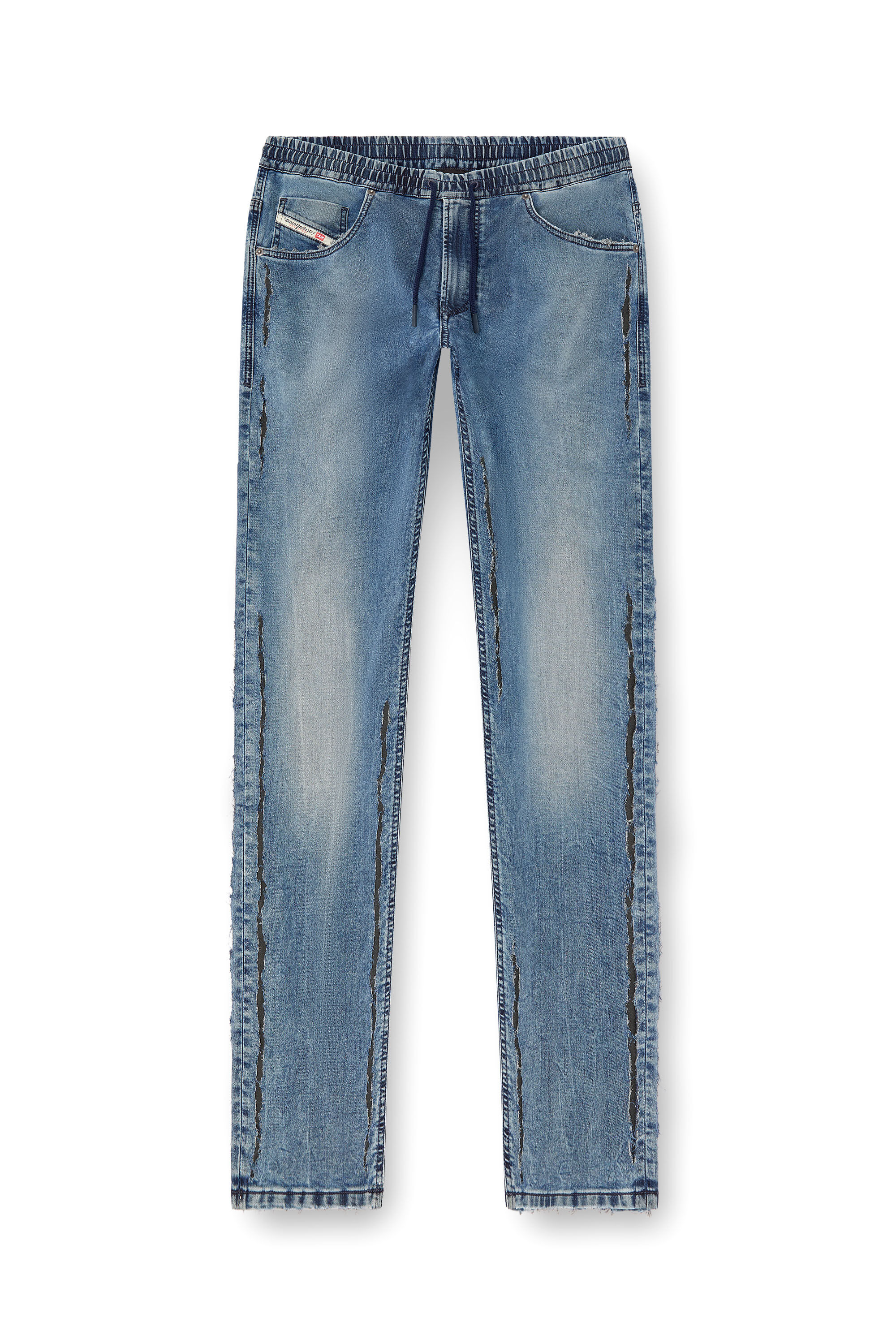 Diesel - Herren Regular 2030 D-Krooley Joggjeans® 09K64, Mittelblau - 2