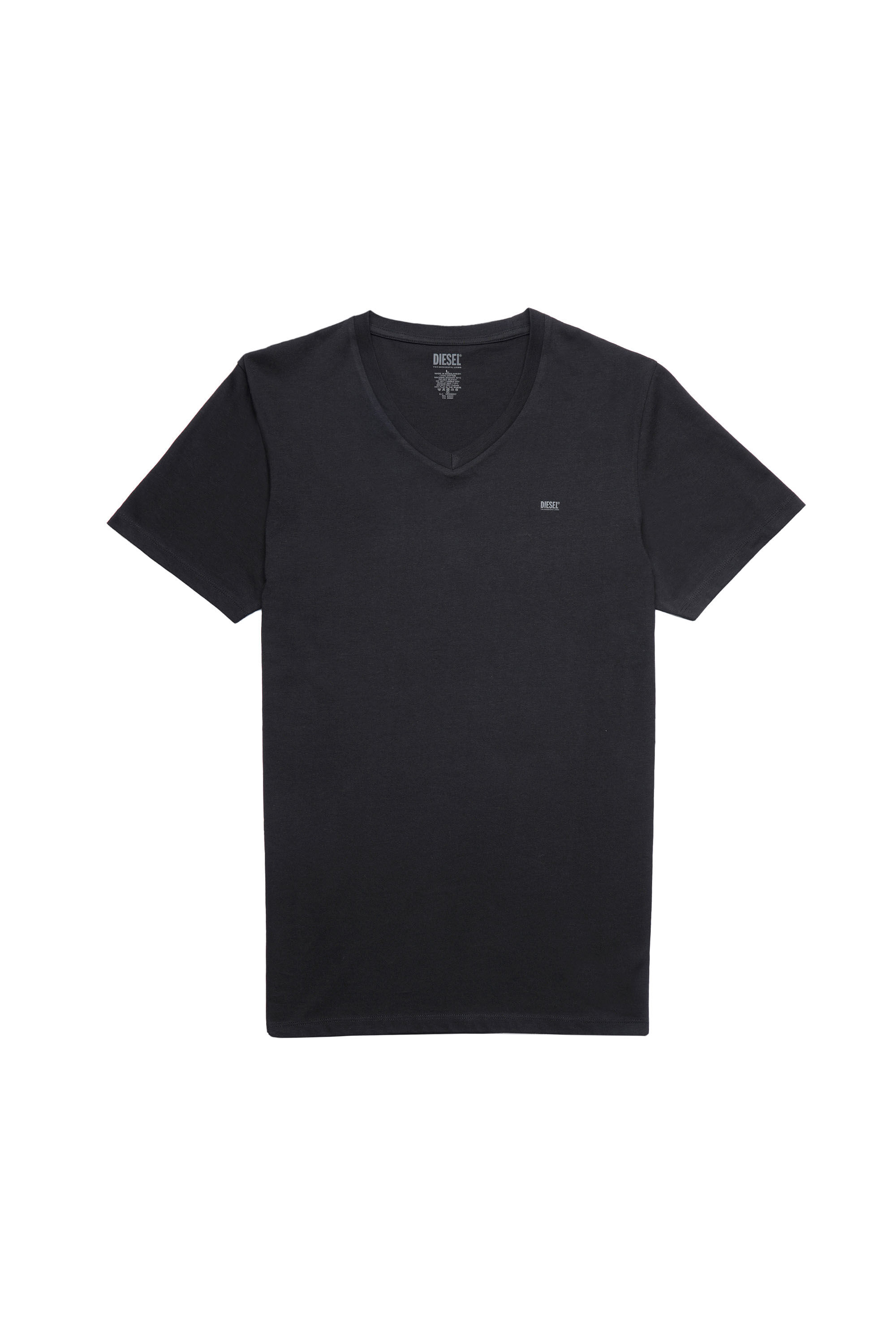 Diesel - UMTEE-MICHAEL-TUBE-TWOPACK, Schwarz/Grau - Image 2