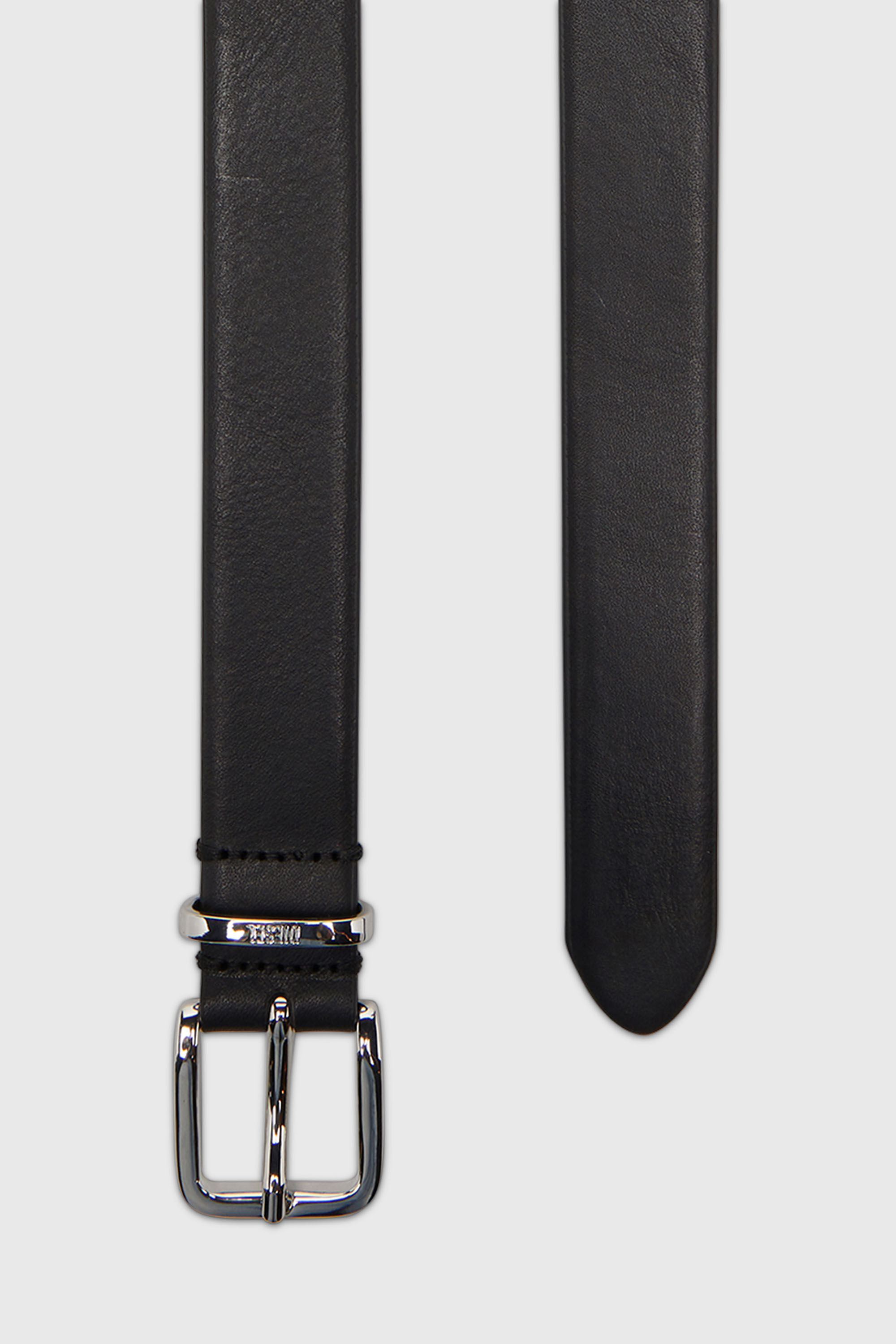 Diesel - B-BISCOTTO W KNOT 25, Damen 2.5 cm Lederg&uuml;rtel in Schwarz - 2