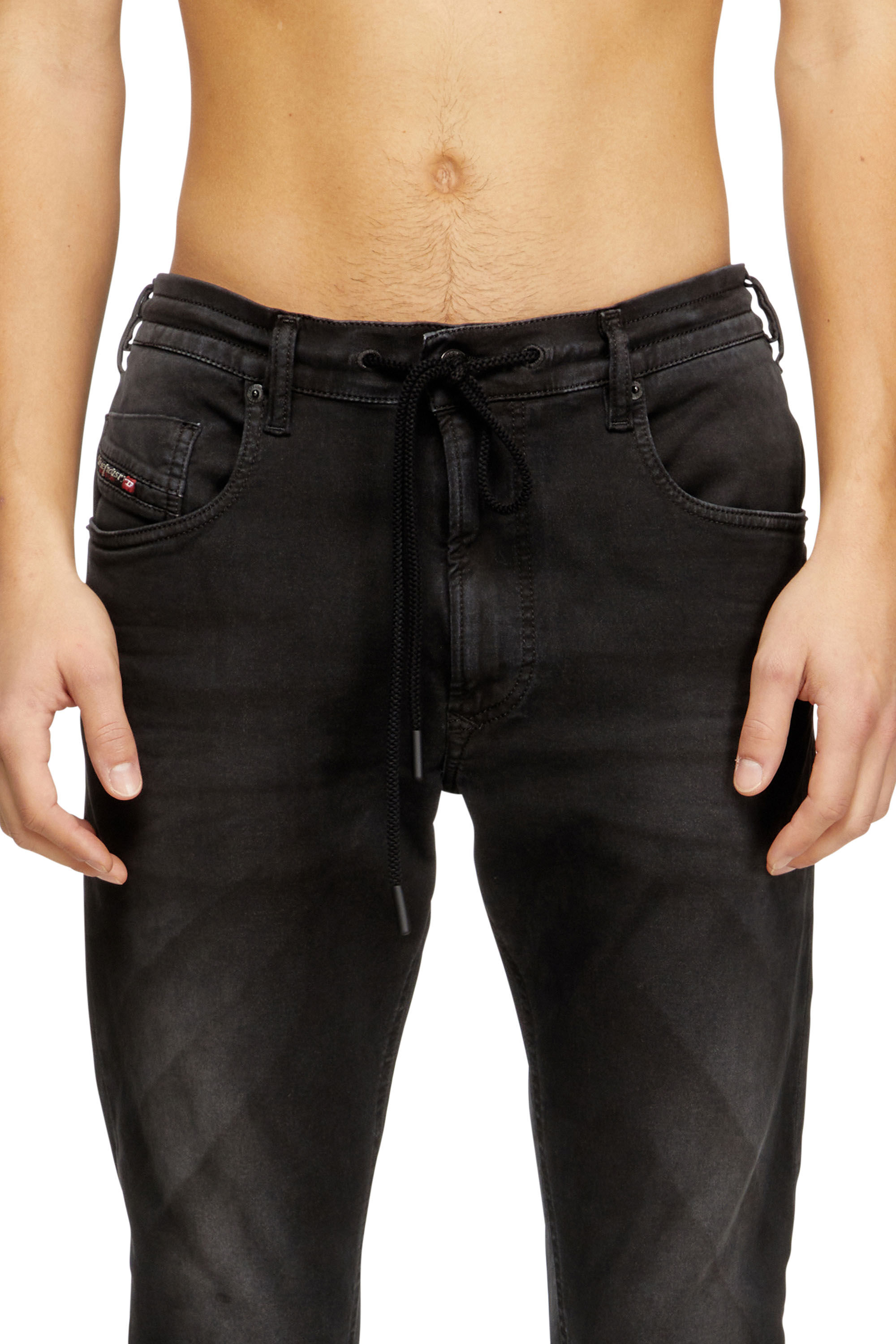 Diesel - Herren Regular 2032 D-Krooley Joggjeans® 0670M, Schwarz - 5