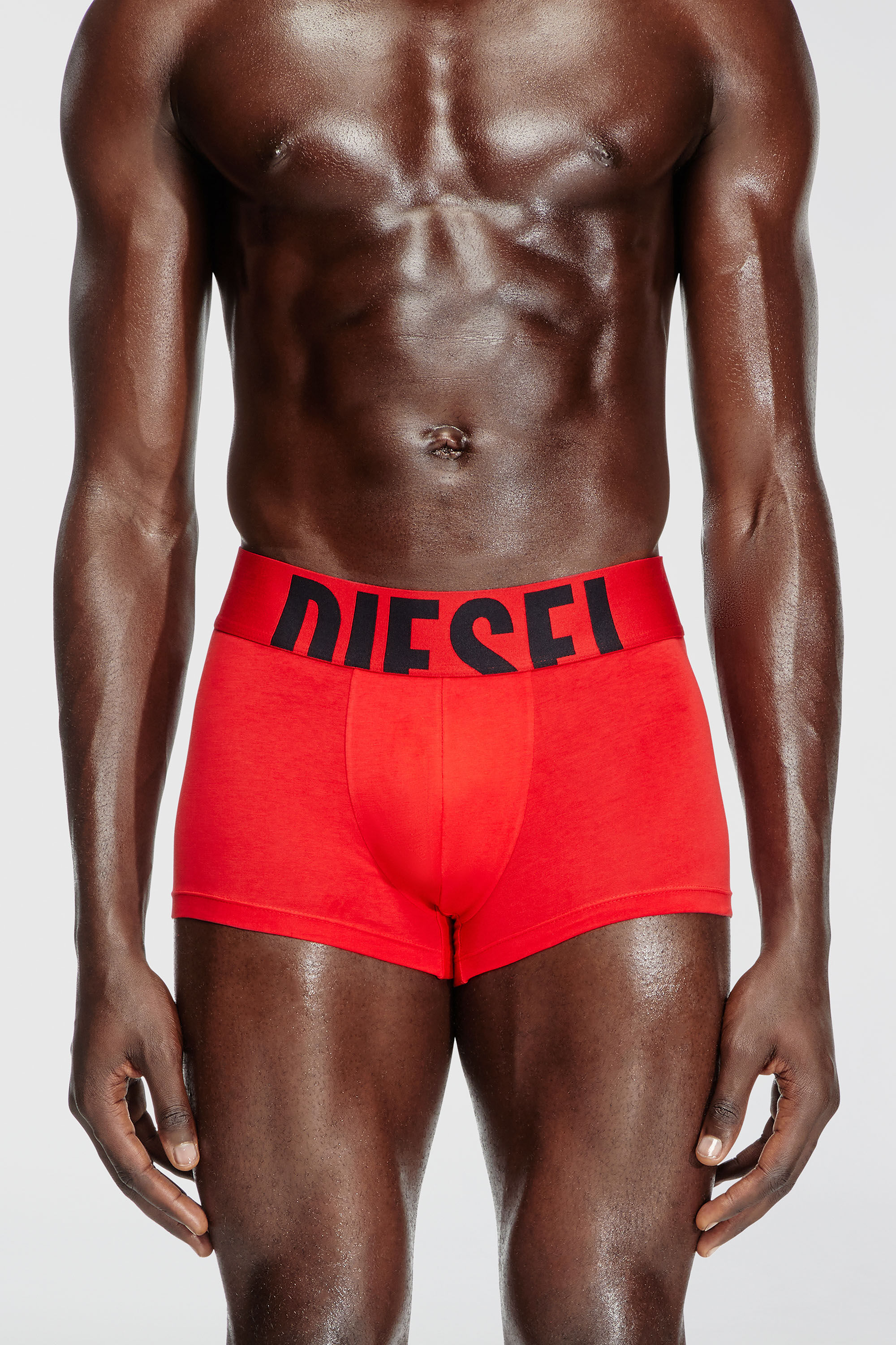 Diesel - UMBX-DAMIENTHREEPACK-5.5EL, Herren Retropants im Dreierpack aus Baumwollstretch in Rot/Schwarz - 3