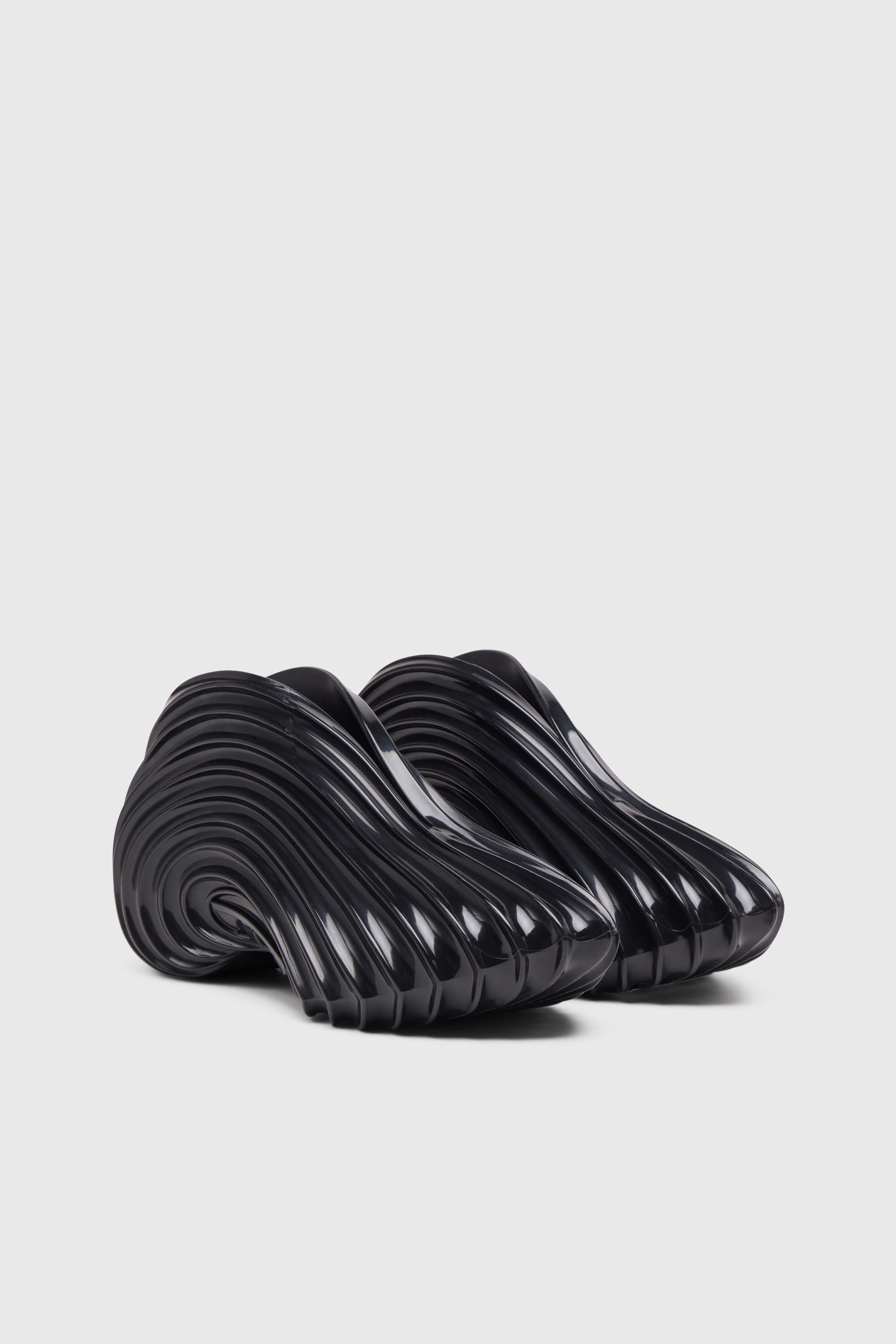 Diesel - MELISSA QUANTUM SNEAKERS X, Unisex Sneaker zum Schl&uuml;pfen aus Melflex&reg; in Schwarz - 2