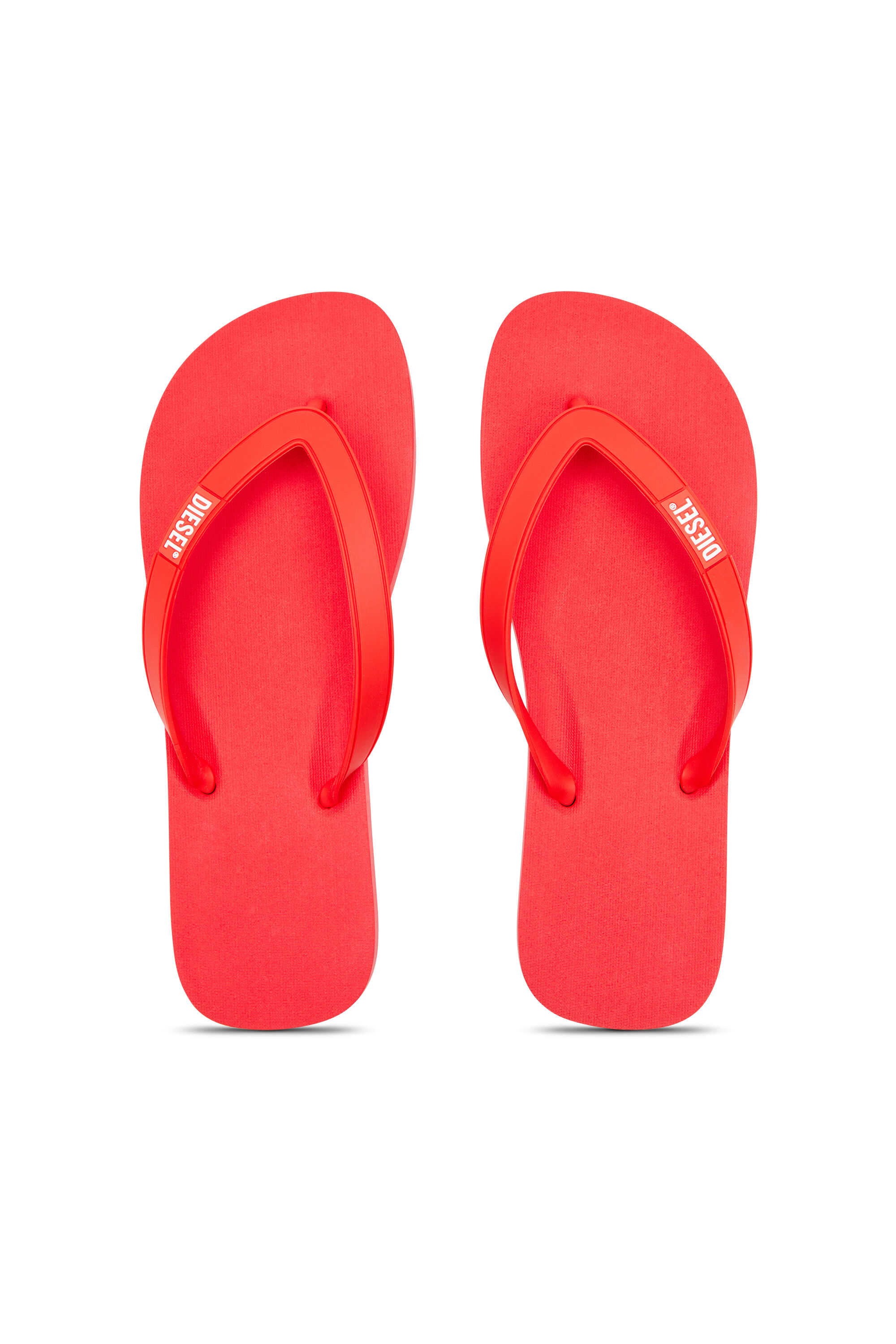 Diesel - SA-RIO, Herren Sa-Rio-Flip-Flops aus Gummi in Rot - 4