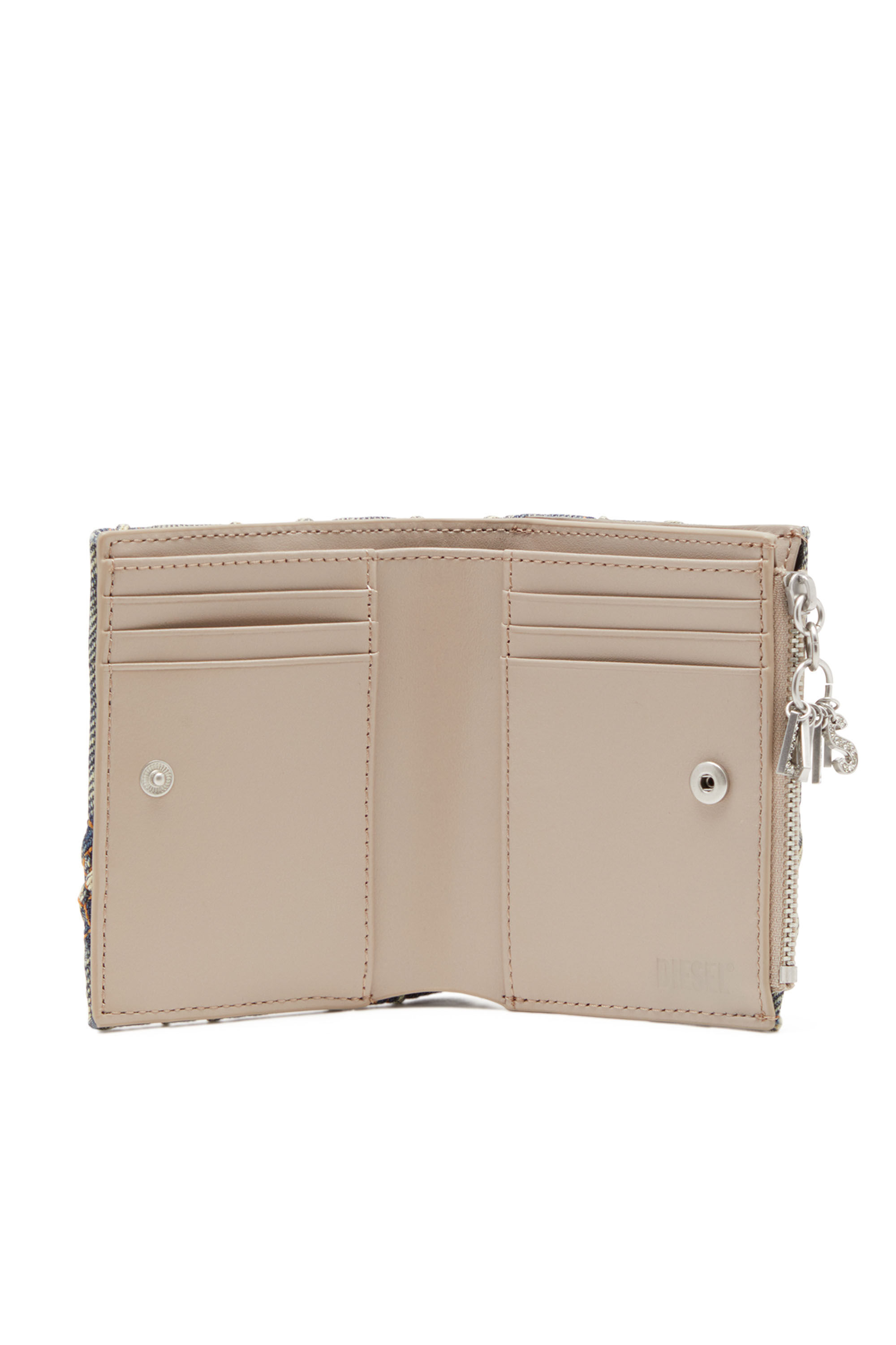 Diesel - CHARM D- BI FOLD ZIP II, Blau - Image 3