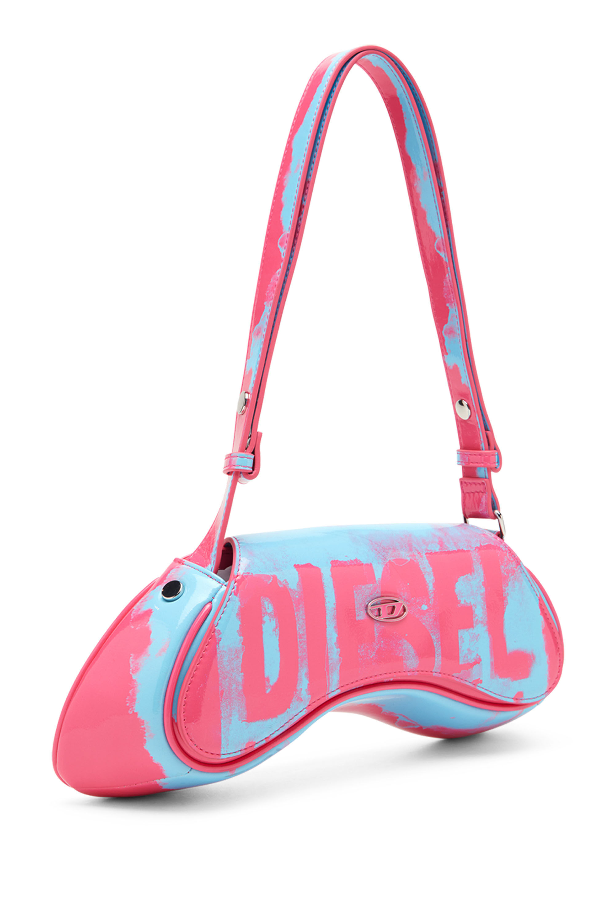 Diesel - PLAY CROSSBODY, Rosa/Blau - Image 2