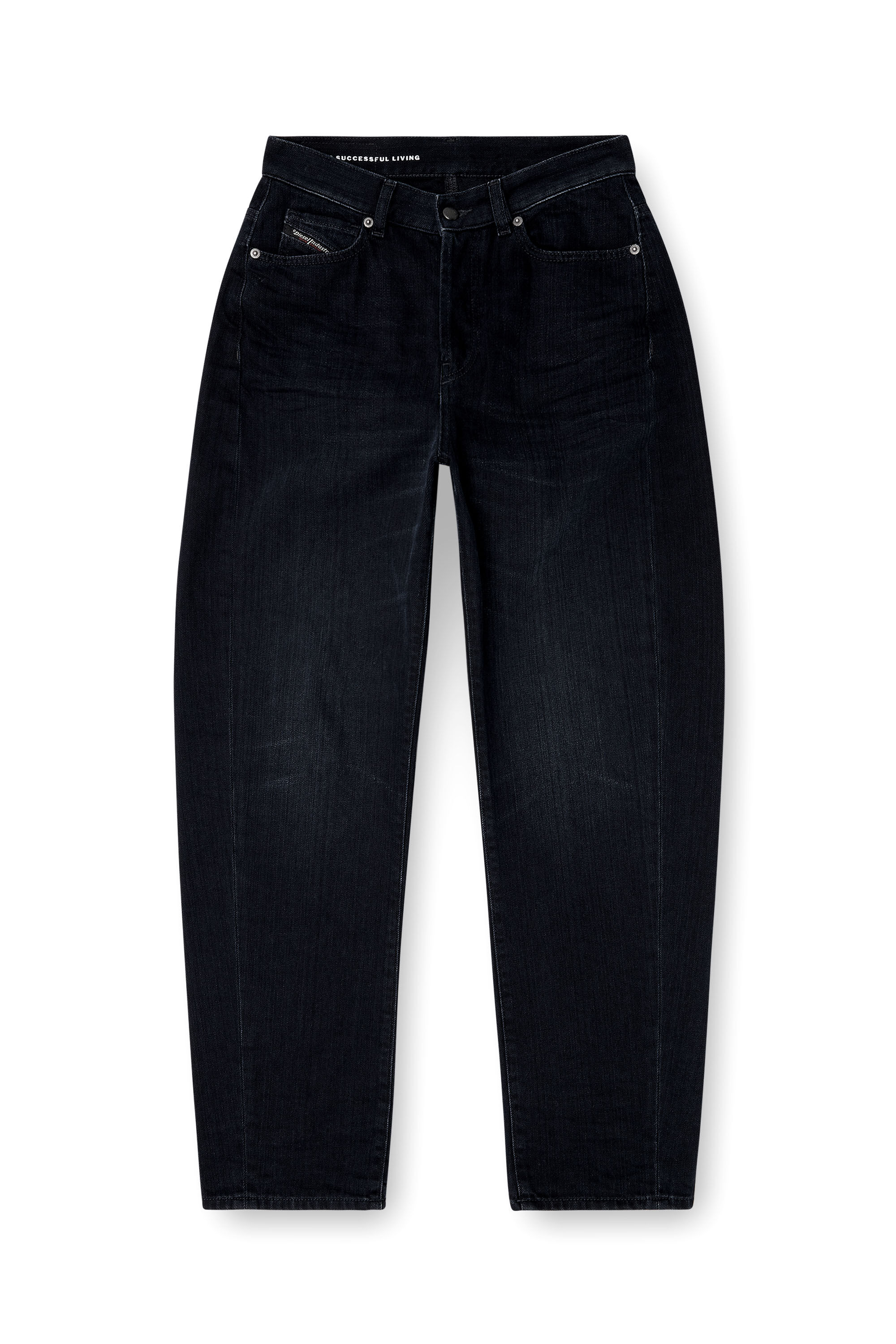 Diesel - Damen Relaxed Jeans 1974 D-Ellz 09L54, Dunkelblau - 2
