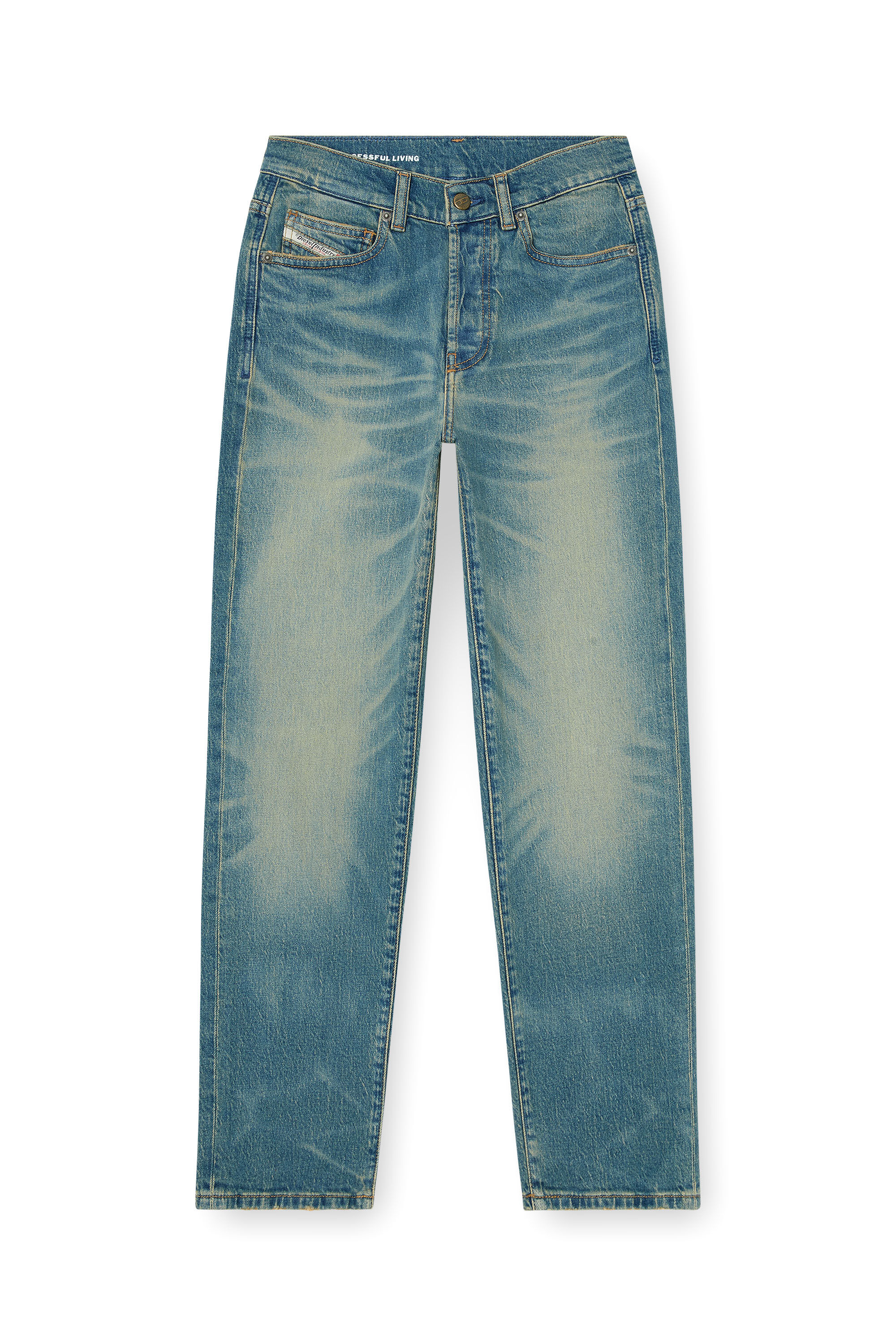 Diesel - Damen Regular Jeans 1981 D-Went 0KBBP, Mittelblau - 6