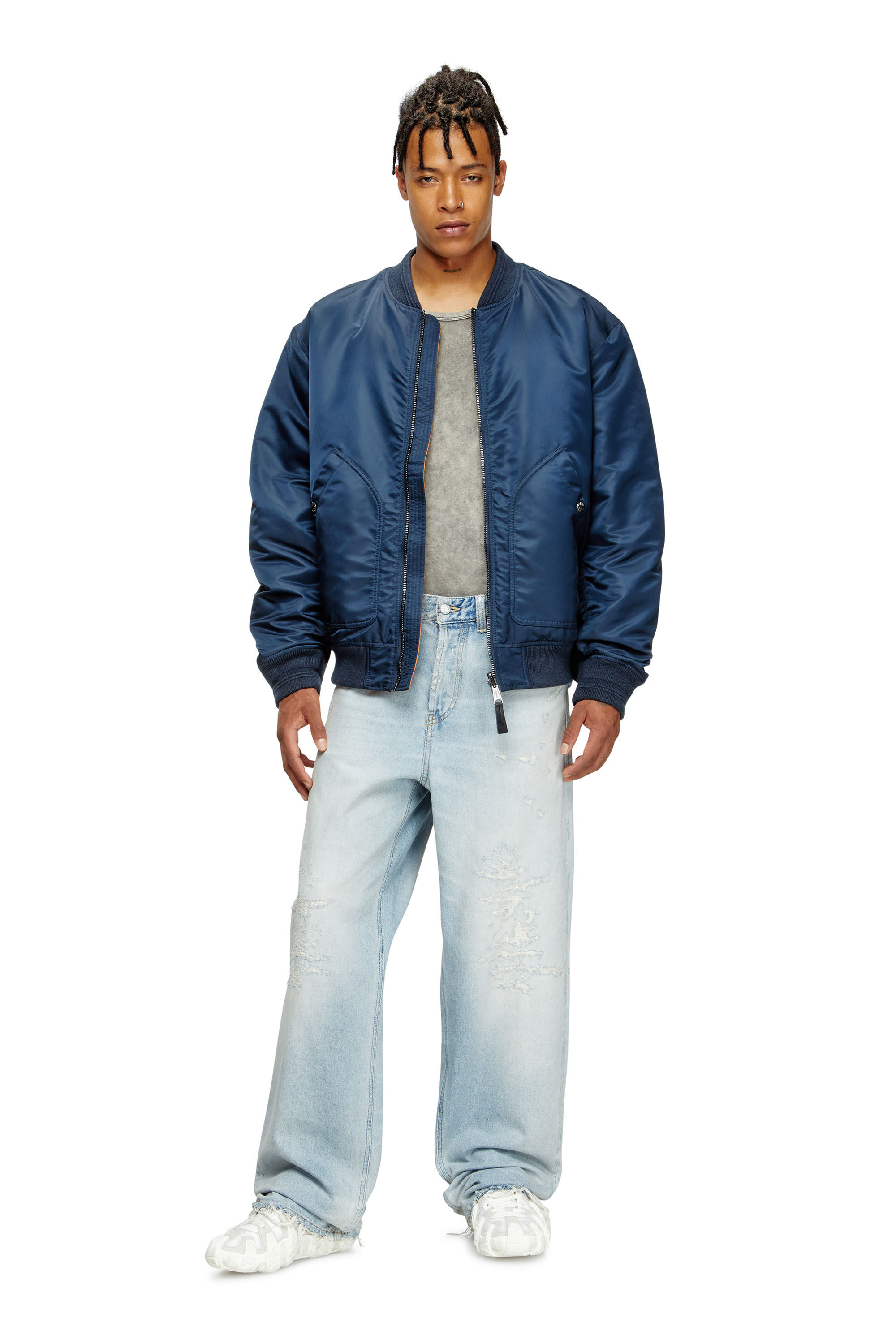 Diesel - Herren Relaxed Jeans 2001 D-Macro 09M53, Hellblau - 1