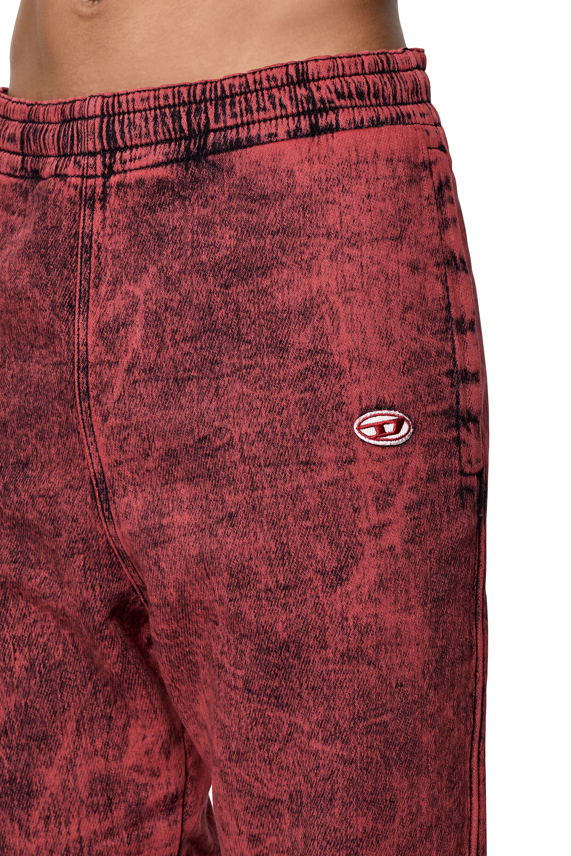 Diesel - D-Lab Track Denim 09D16 Tapered, Rot - Image 6