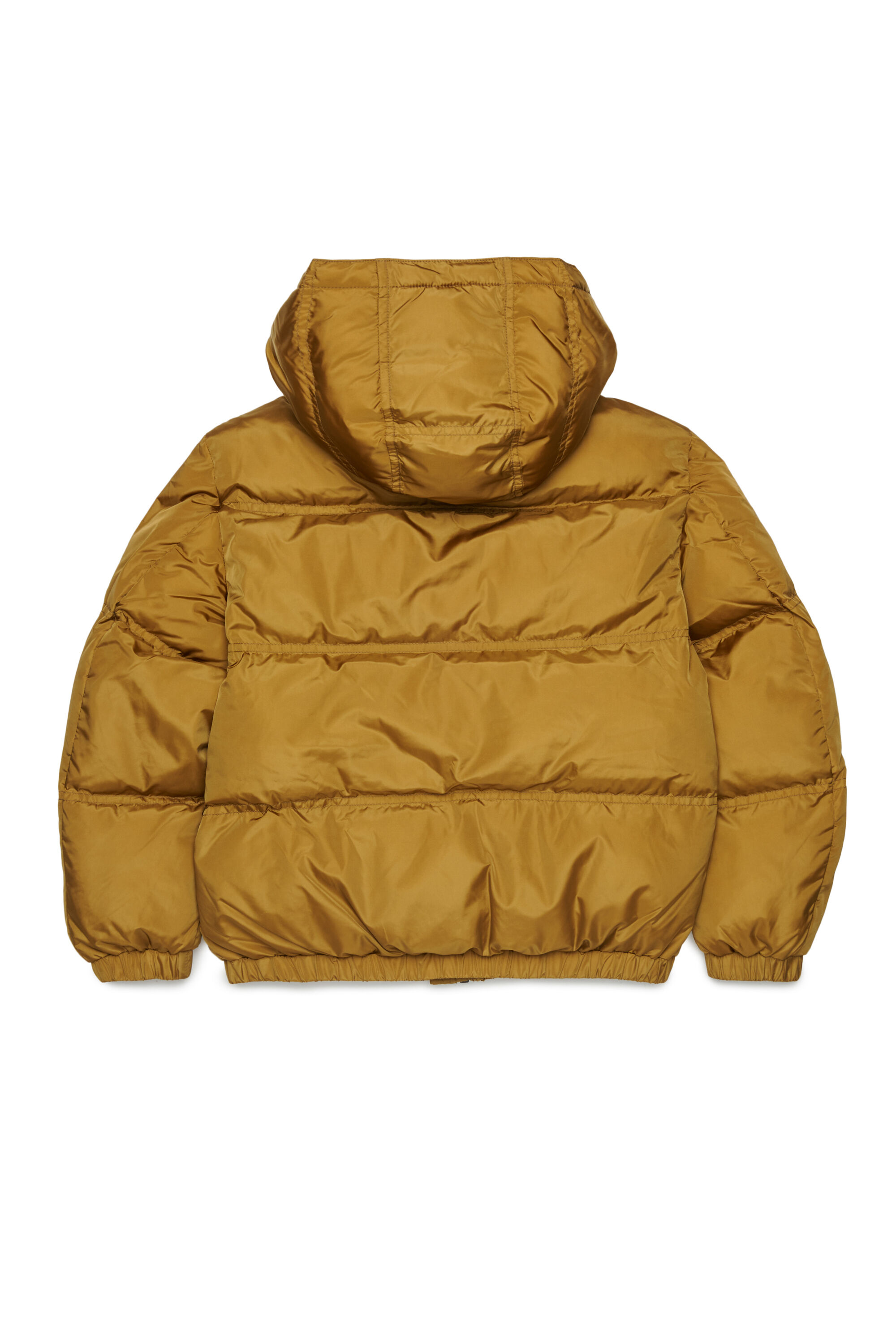 Diesel - JRIVON, Unisex Steppjacke mit Kapuze und oversized Taschen in Braun - 2