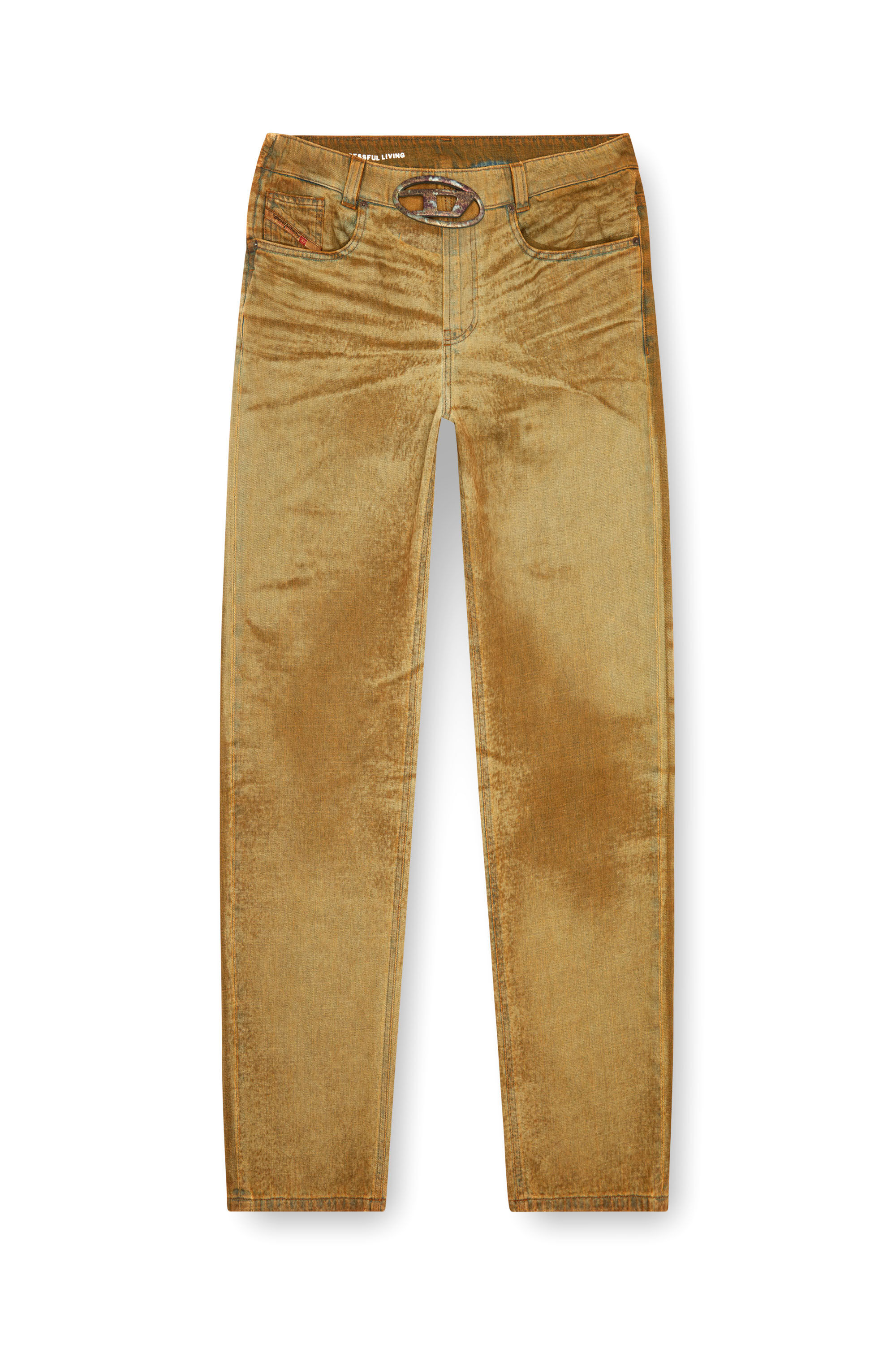 Diesel - Herren Straight Jeans 2010 D-Macs 0AJET, Hellbraun - 2