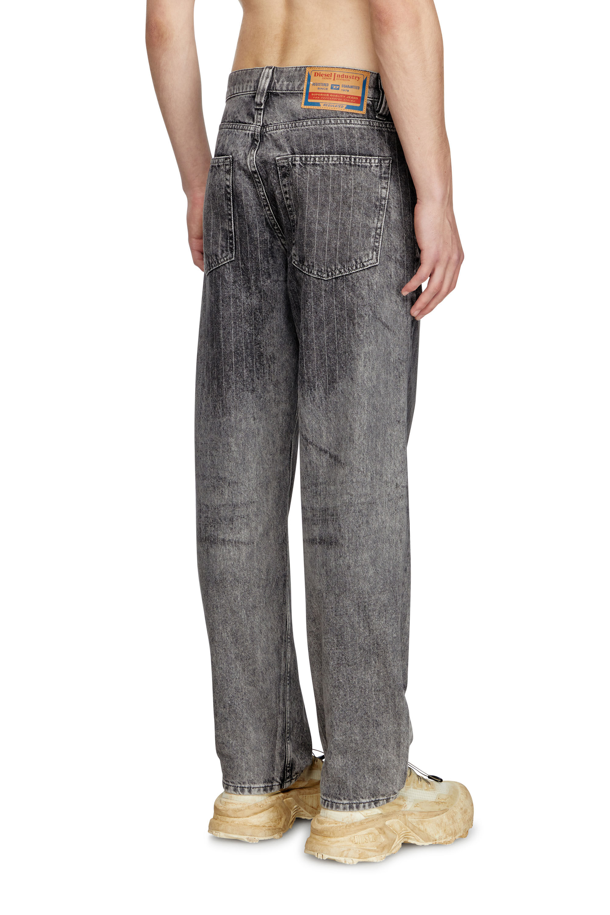 Diesel - Herren Regular Jeans 2024 D-Macs 0ABCU, Hellgrau - 4