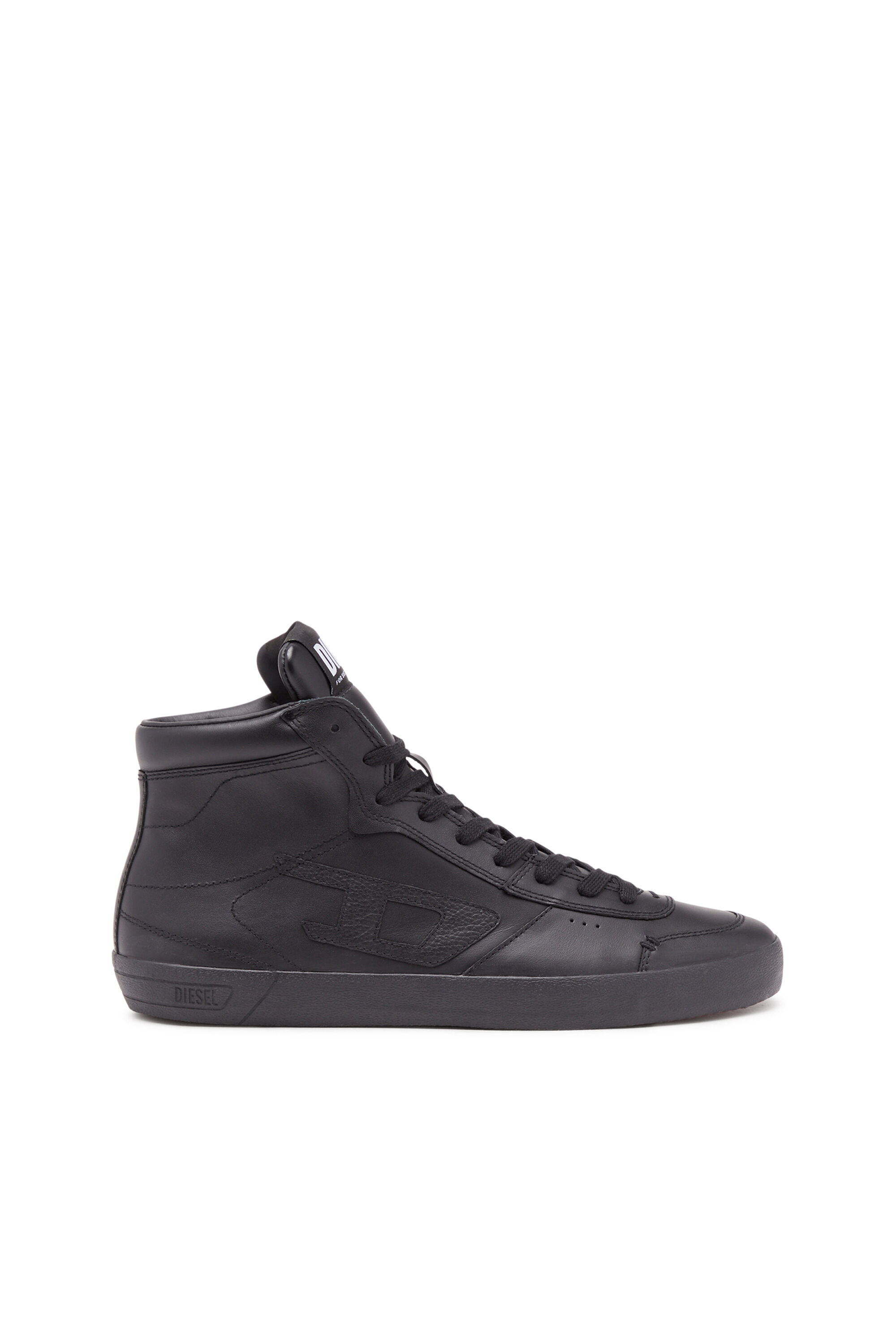 Black mid top sneakers 2025