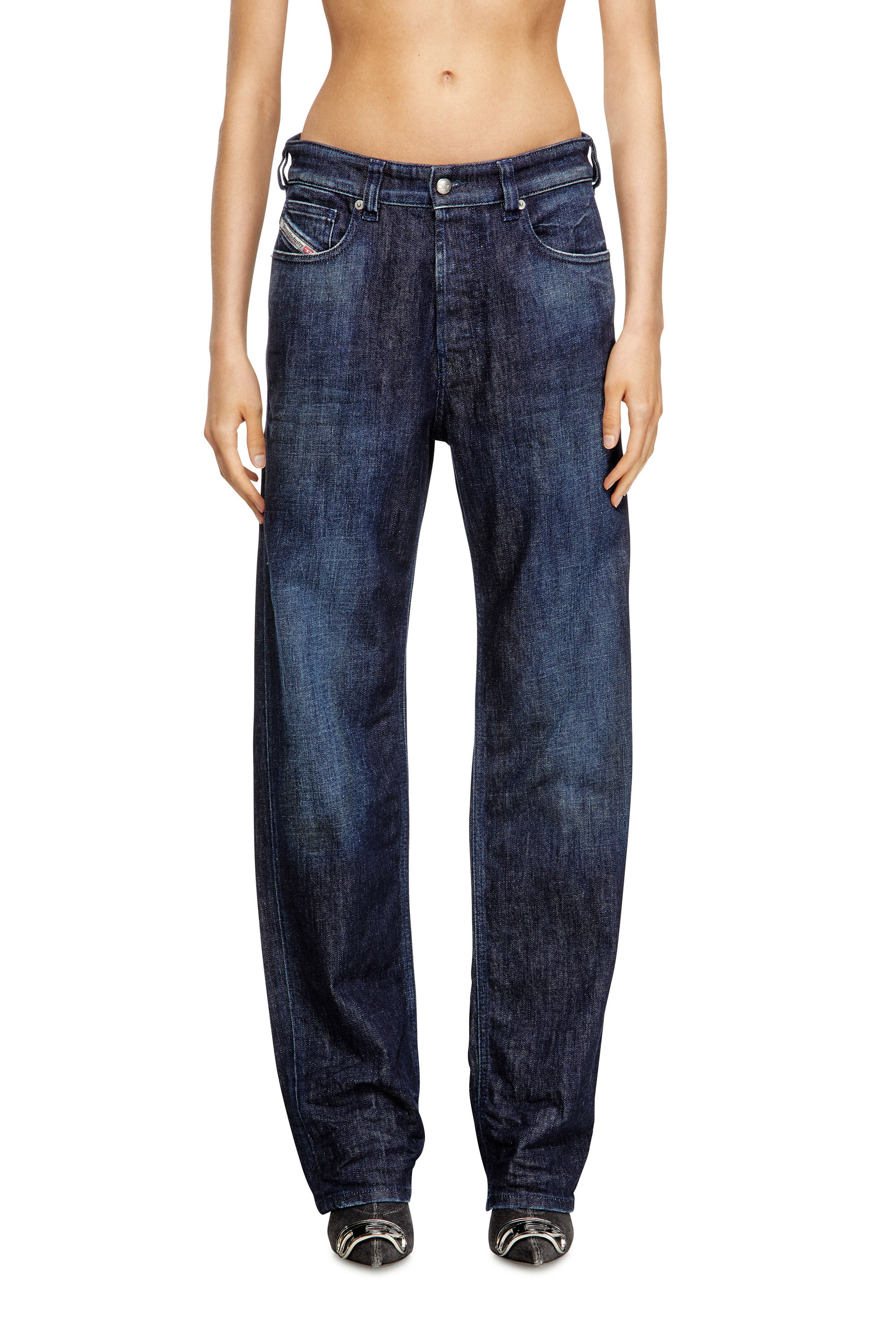 Diesel - Damen Regular Jeans 1988 D-Ark 09M19, Dunkelblau - 3