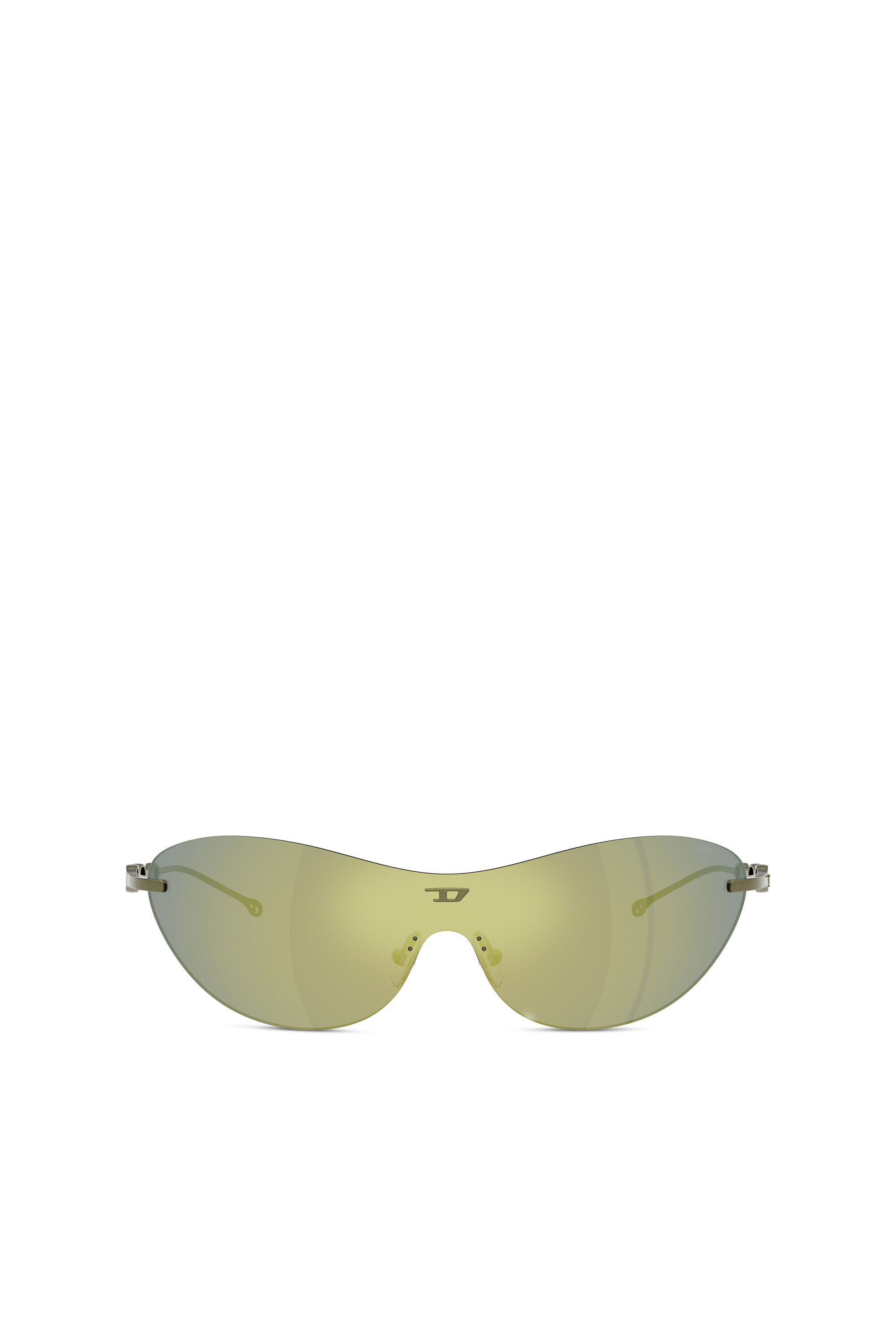 Diesel - 0DL1006, Unisex Ovale Sonnenbrille in Grün - 1