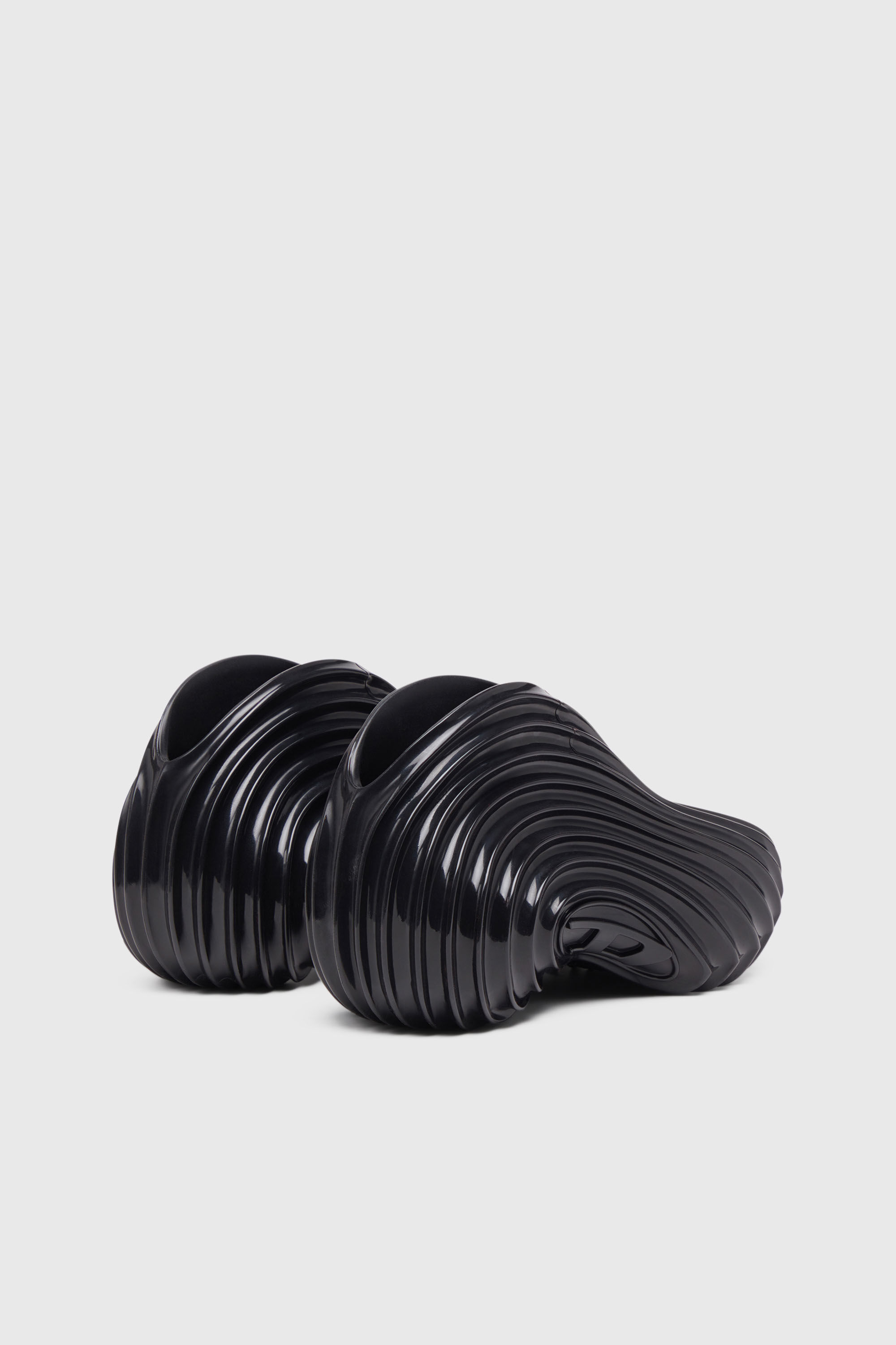 Diesel - MELISSA QUANTUM SNEAKERS X, Unisex Sneaker zum Schl&uuml;pfen aus Melflex&reg; in Schwarz - 3