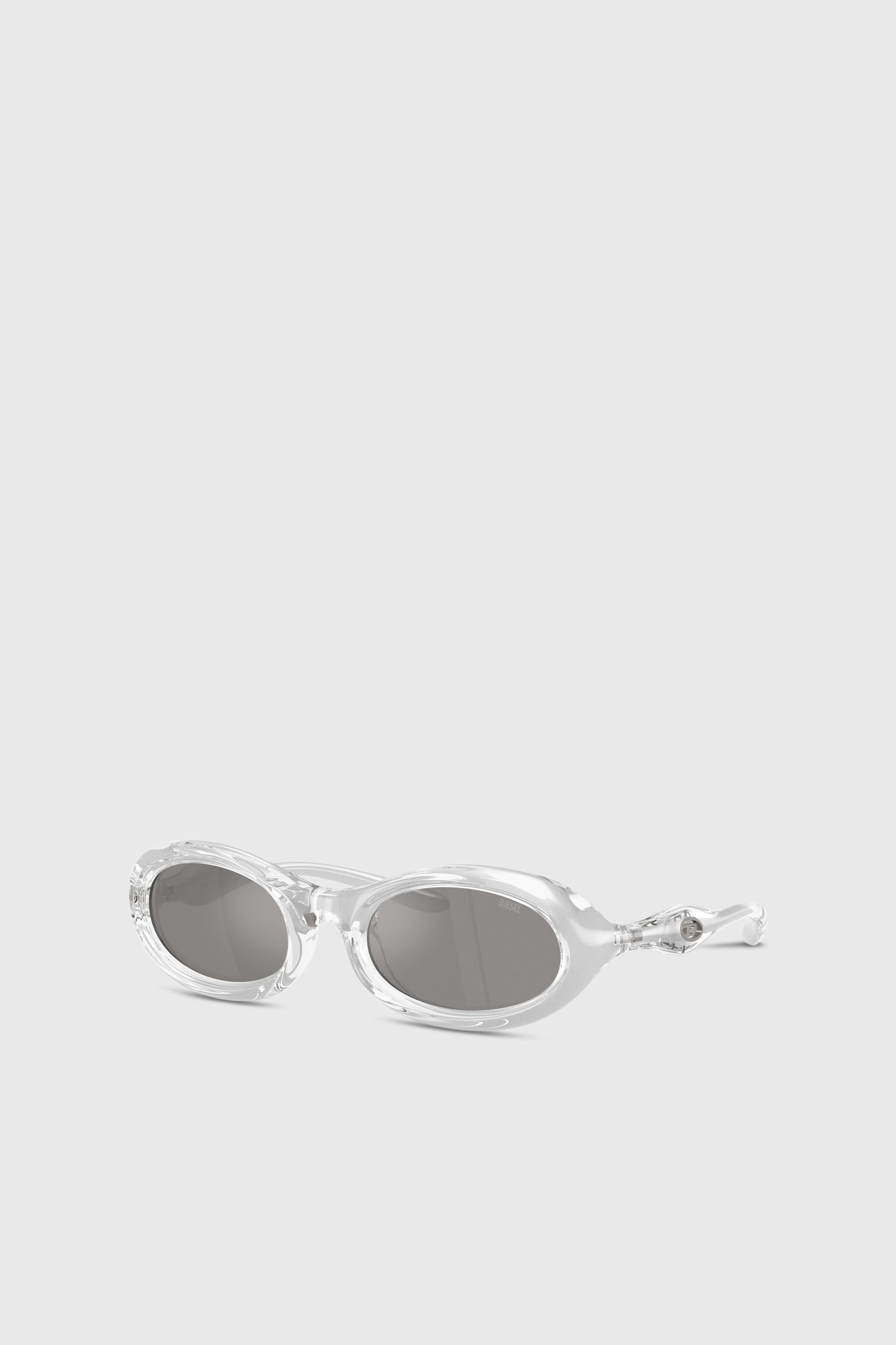 Diesel - 0DL3011U, Unisex Ovale Sonnenbrille in Grau - 4