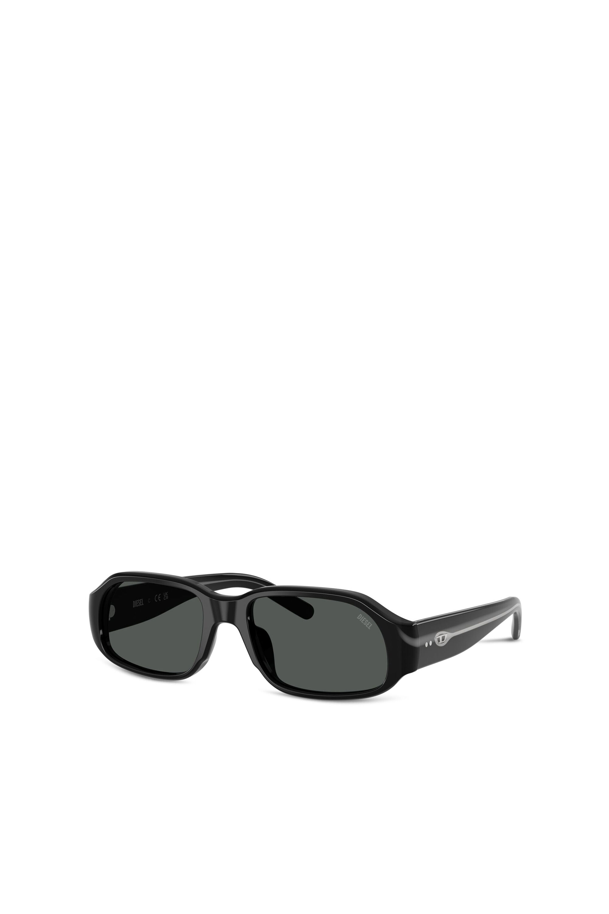 Diesel - 0DL2009U, Unisex Rechteckige Sonnenbrille in null - 2