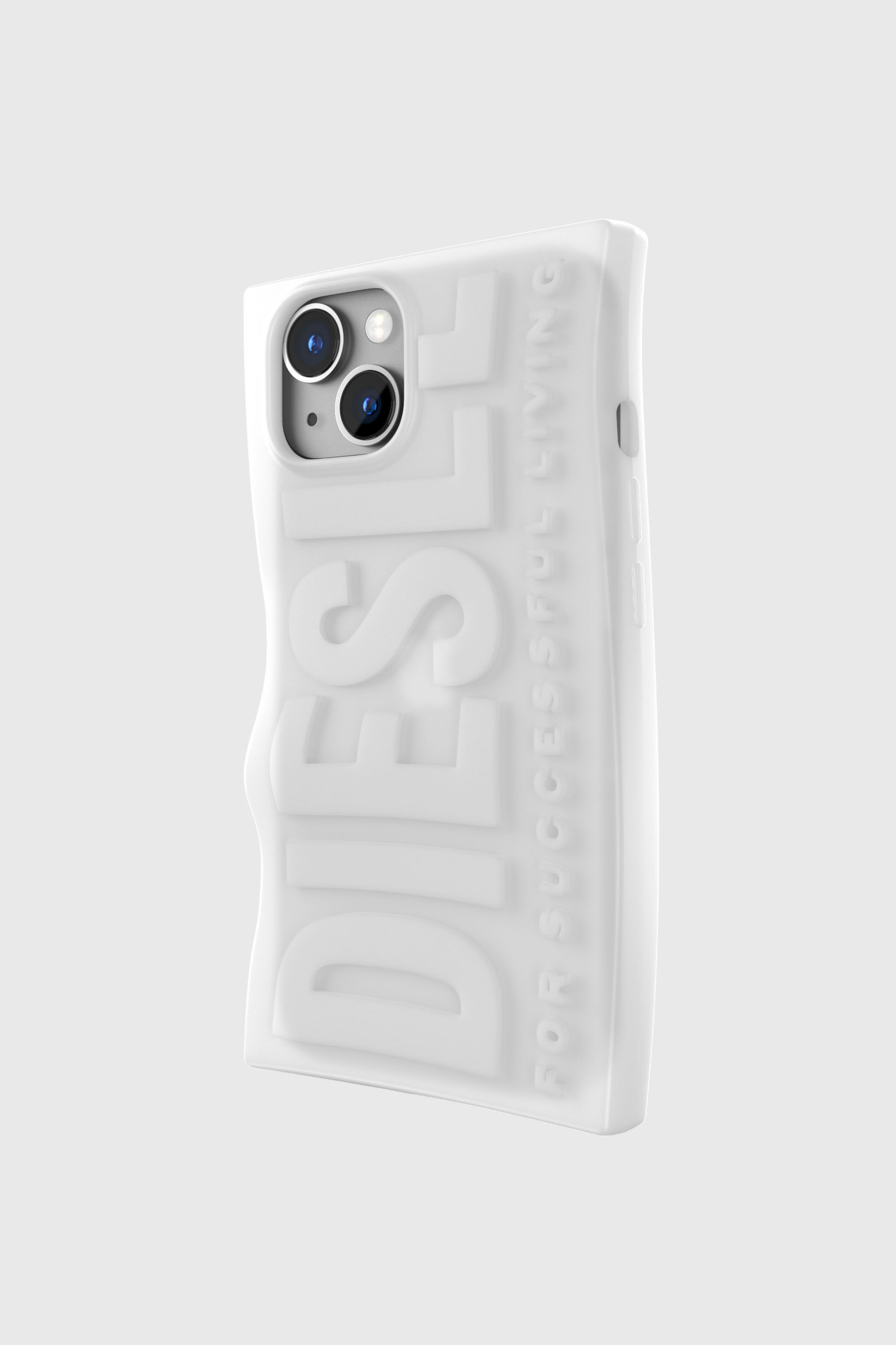 Diesel - 54122 MOULDED CASE, Unisex Case D By iPhone 13/iPhone 14 in Wei&szlig; - 3
