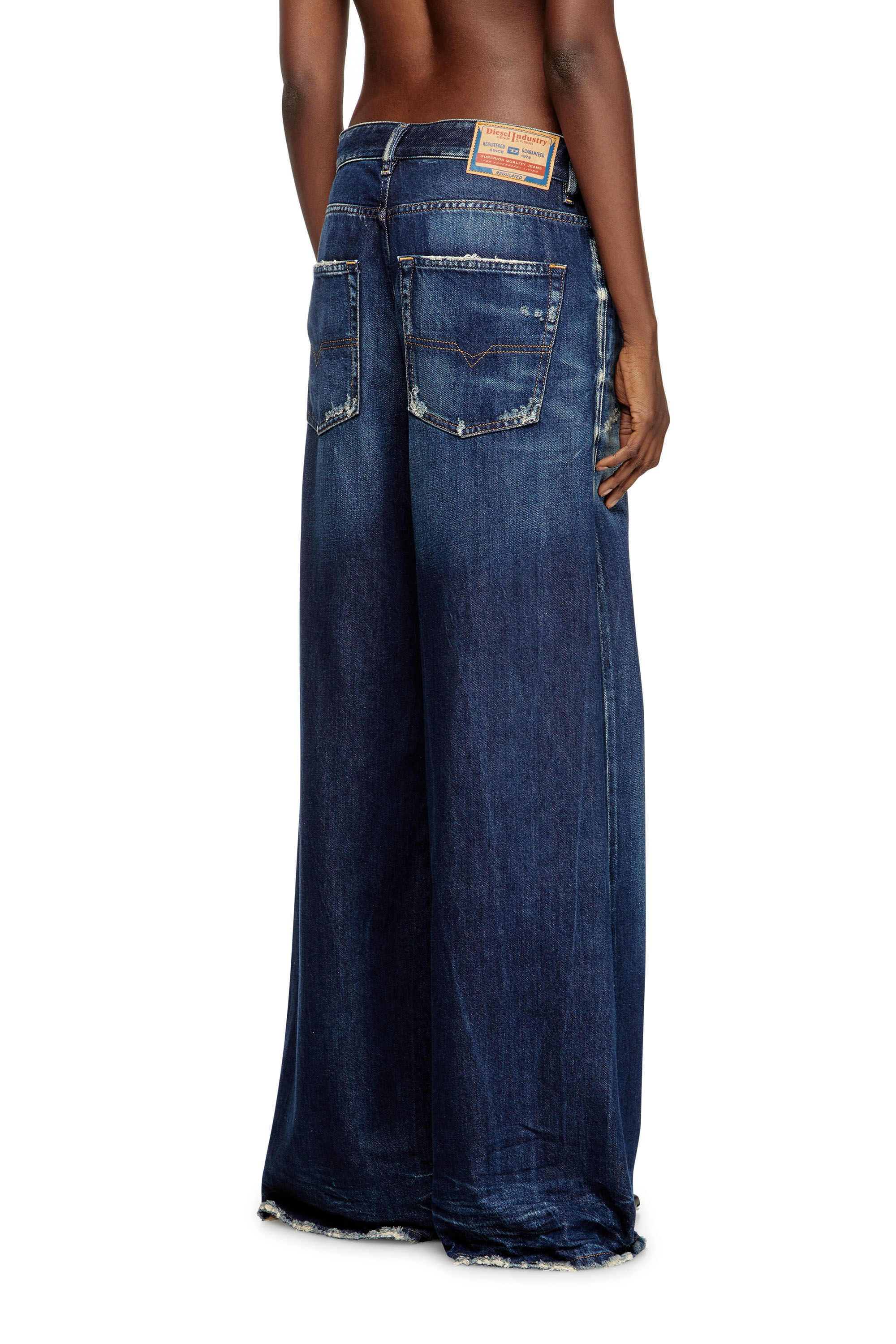 Damen Relaxed Jeans | Dunkelblau | Diesel 1996 D-Sire