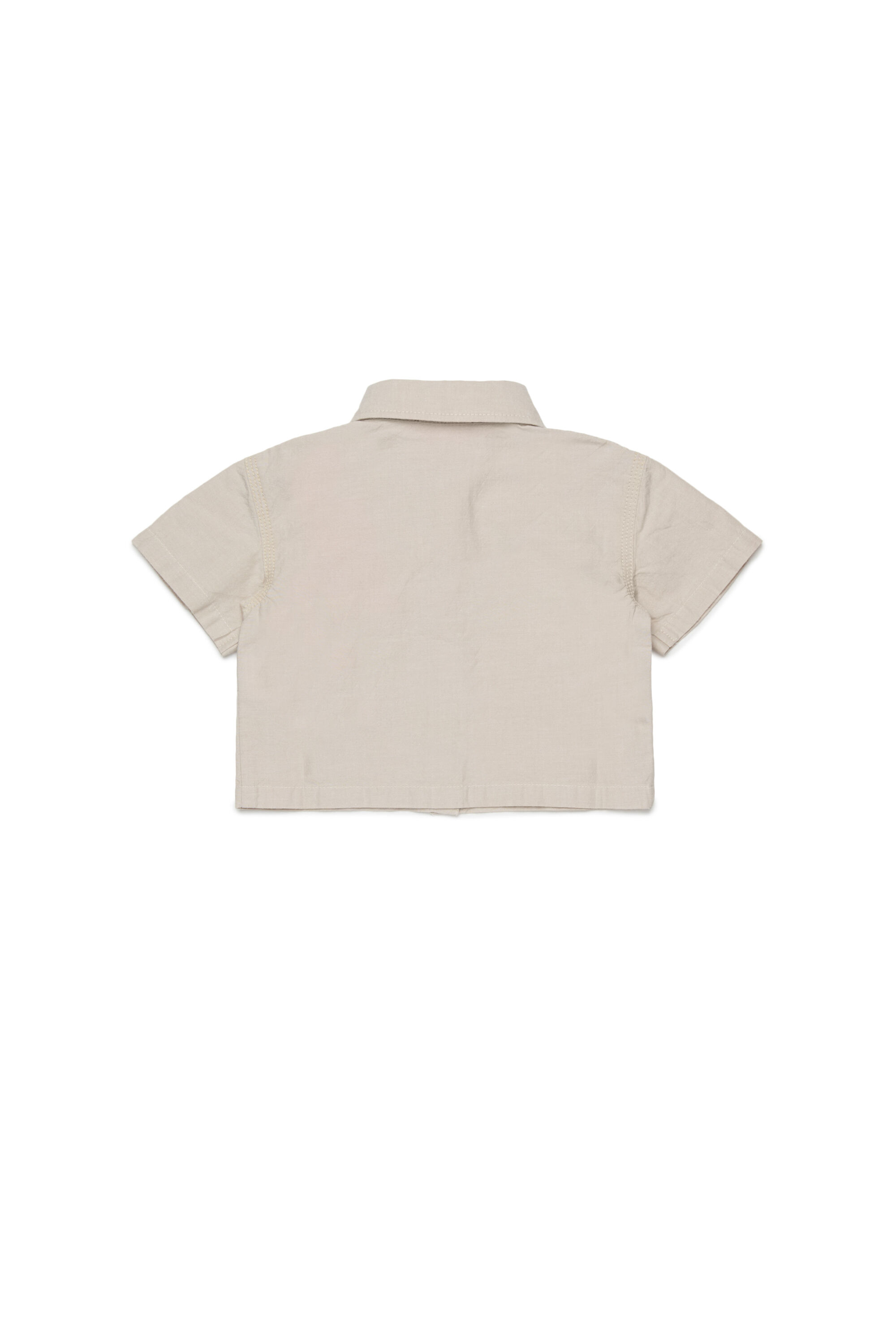 Diesel - COLDYB, Damen Kurzarmhemd mit Logotasche in Wei&szlig; - 2